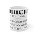 Cubicidal, Dark Definitions Mug