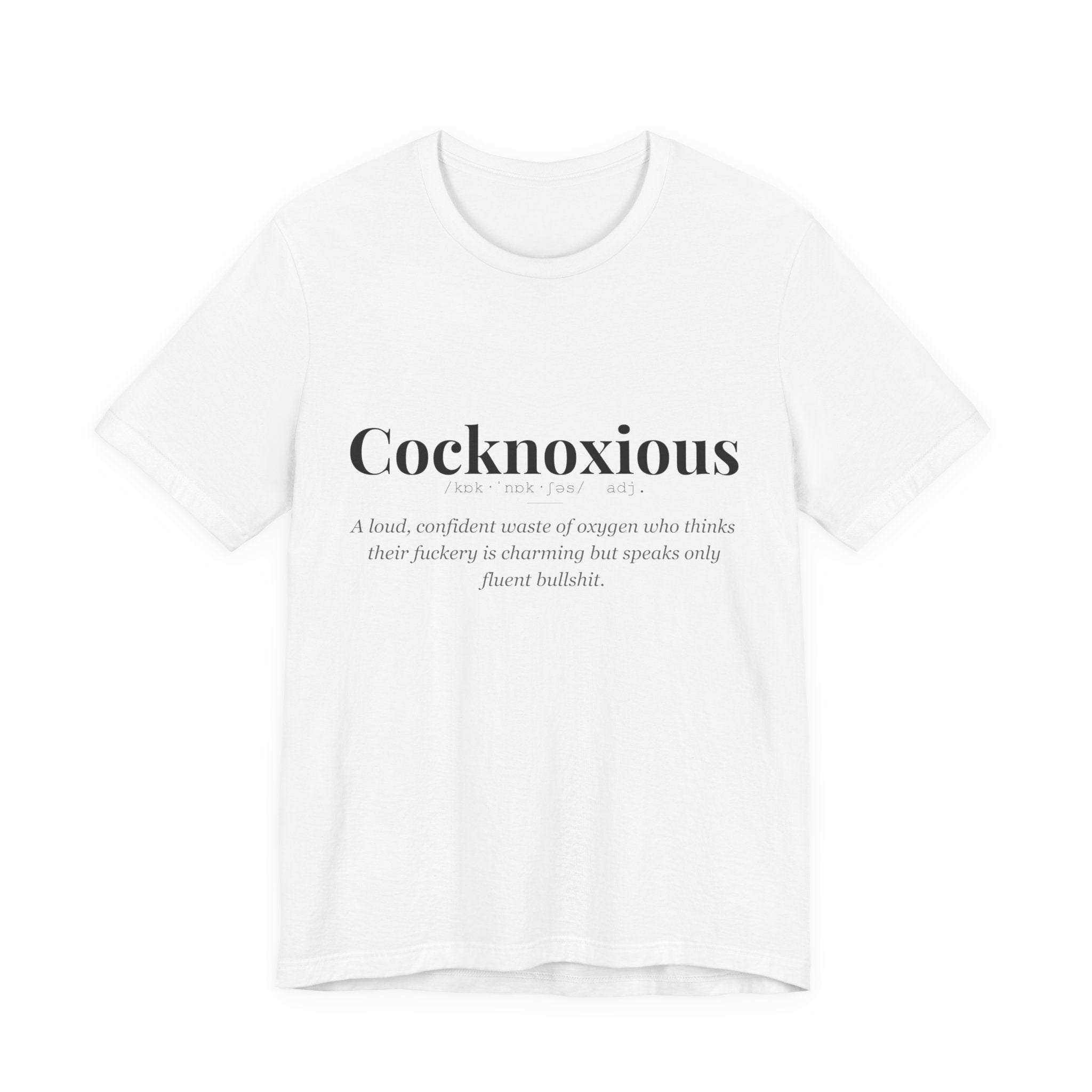 Cocknoxious tshirt