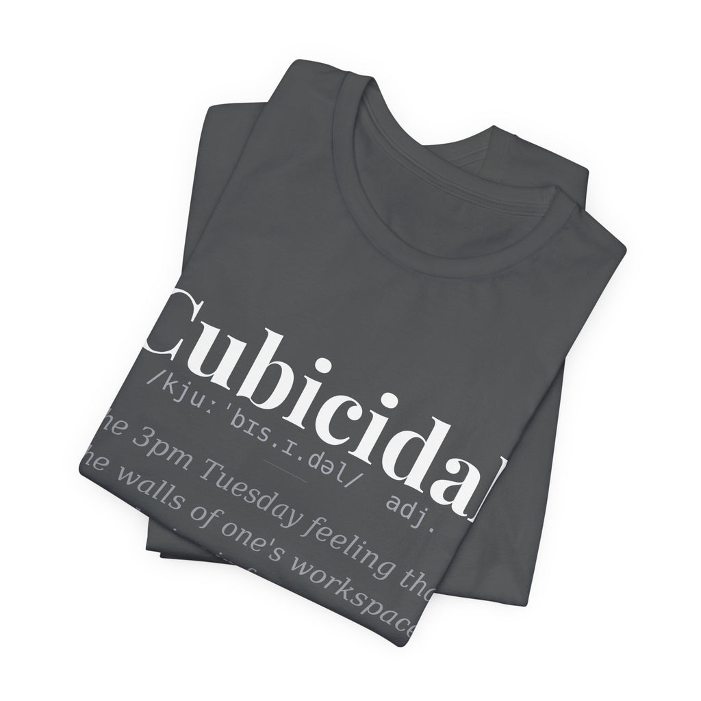 Cubicidal, Dark Definitions Tee