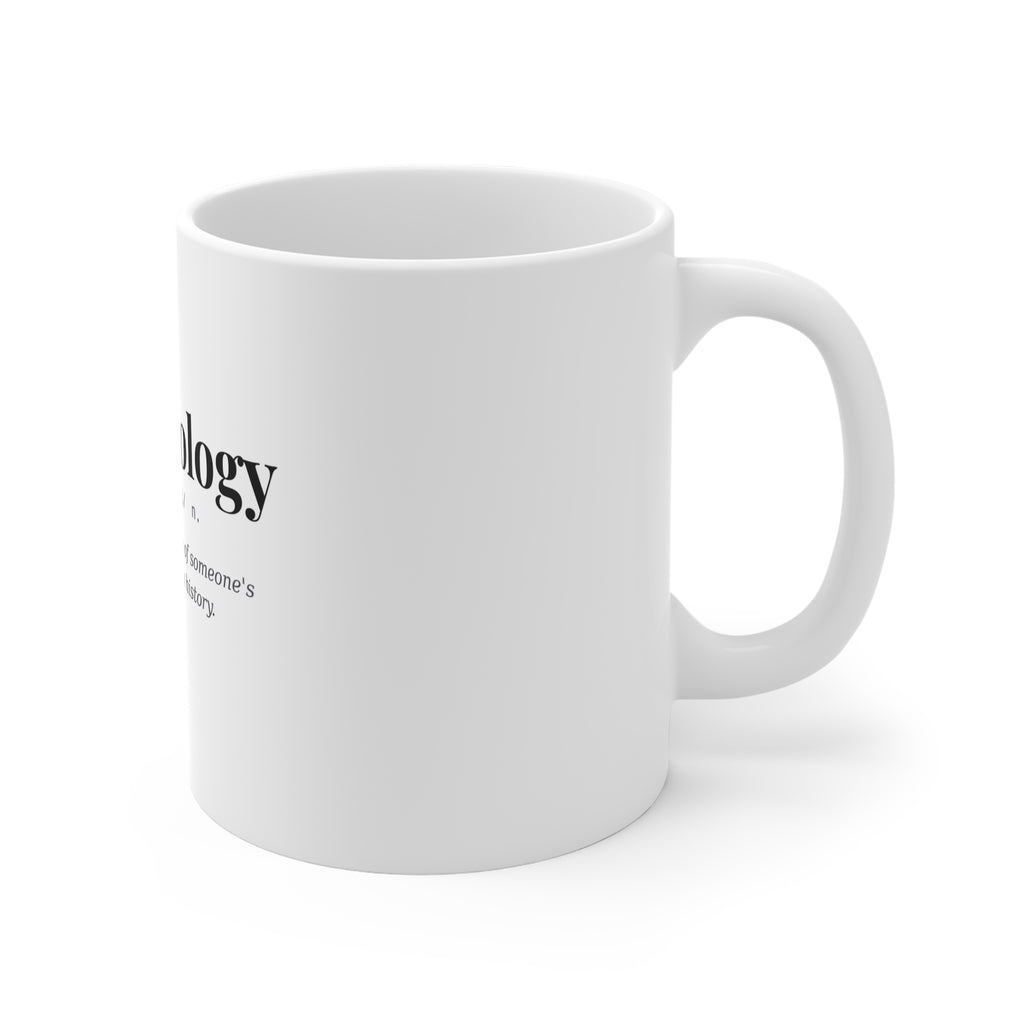 Arsecheology, Dark Definitions Mug