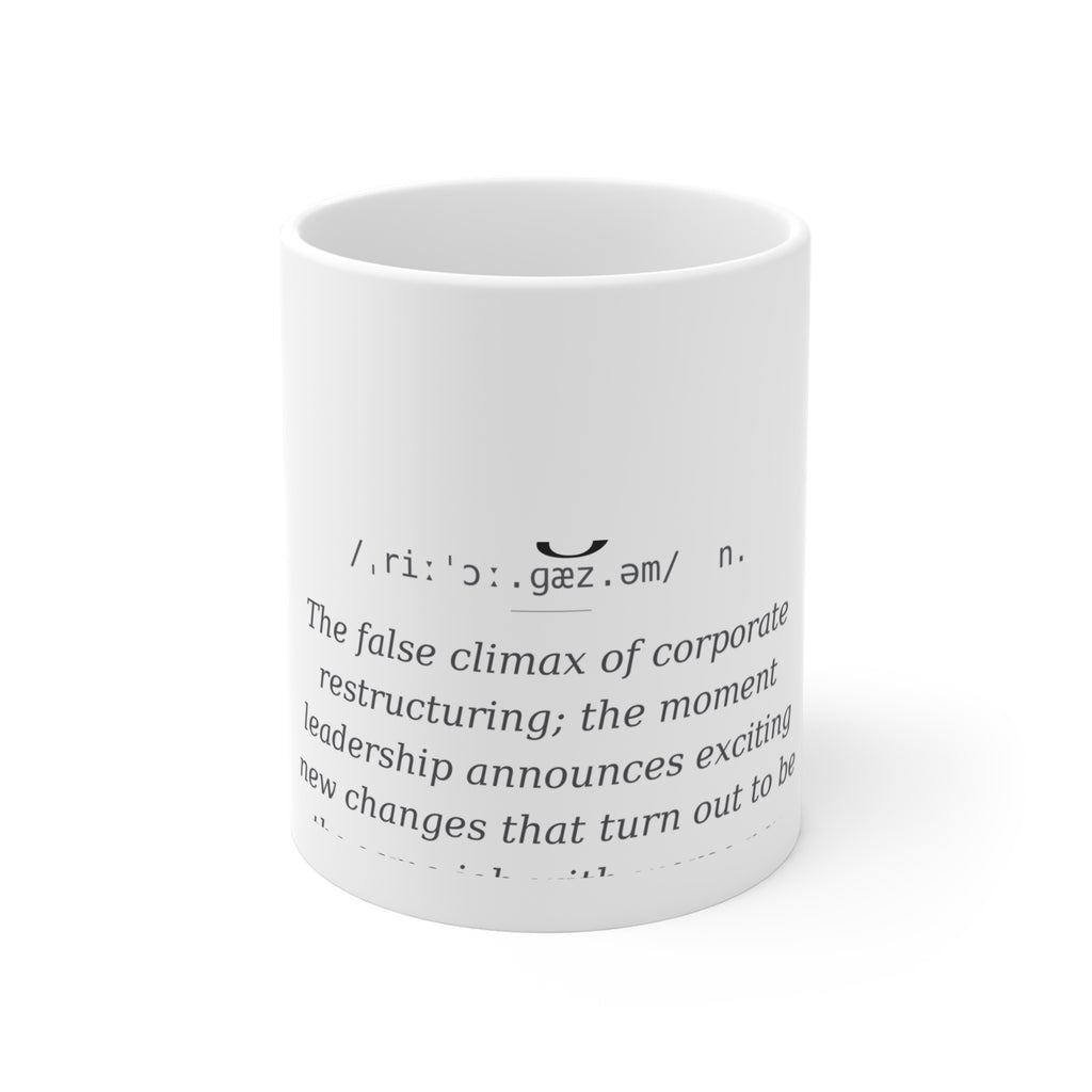 Reorgasm — Dark Definitions Mug