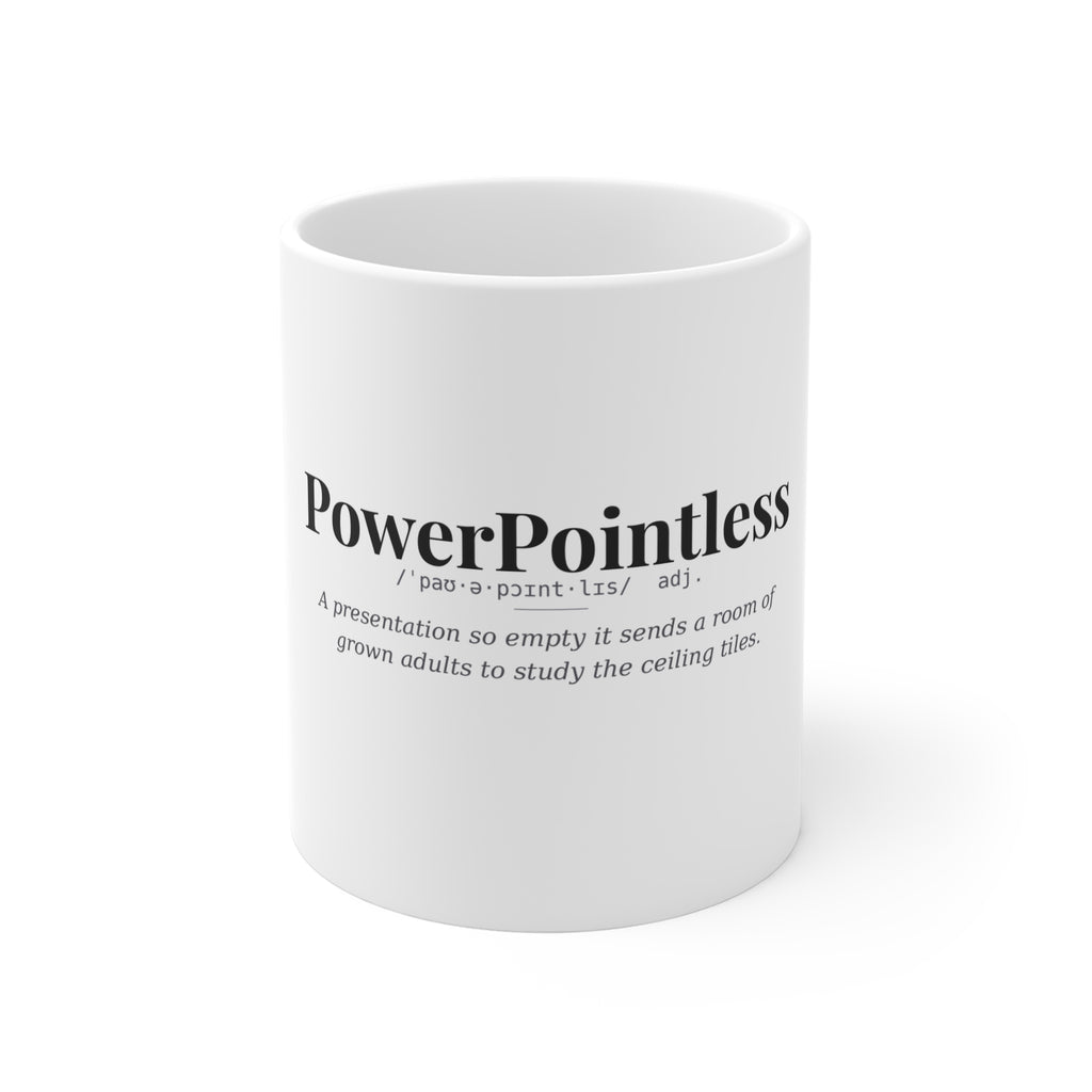 Powerpointless, Dark Definitions Mug