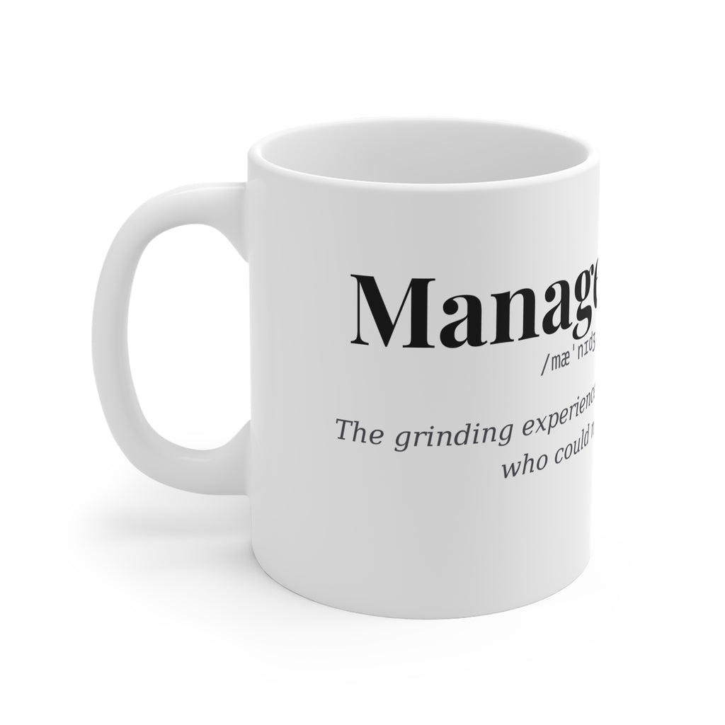 Manageressment, Dark Definitions Mug
