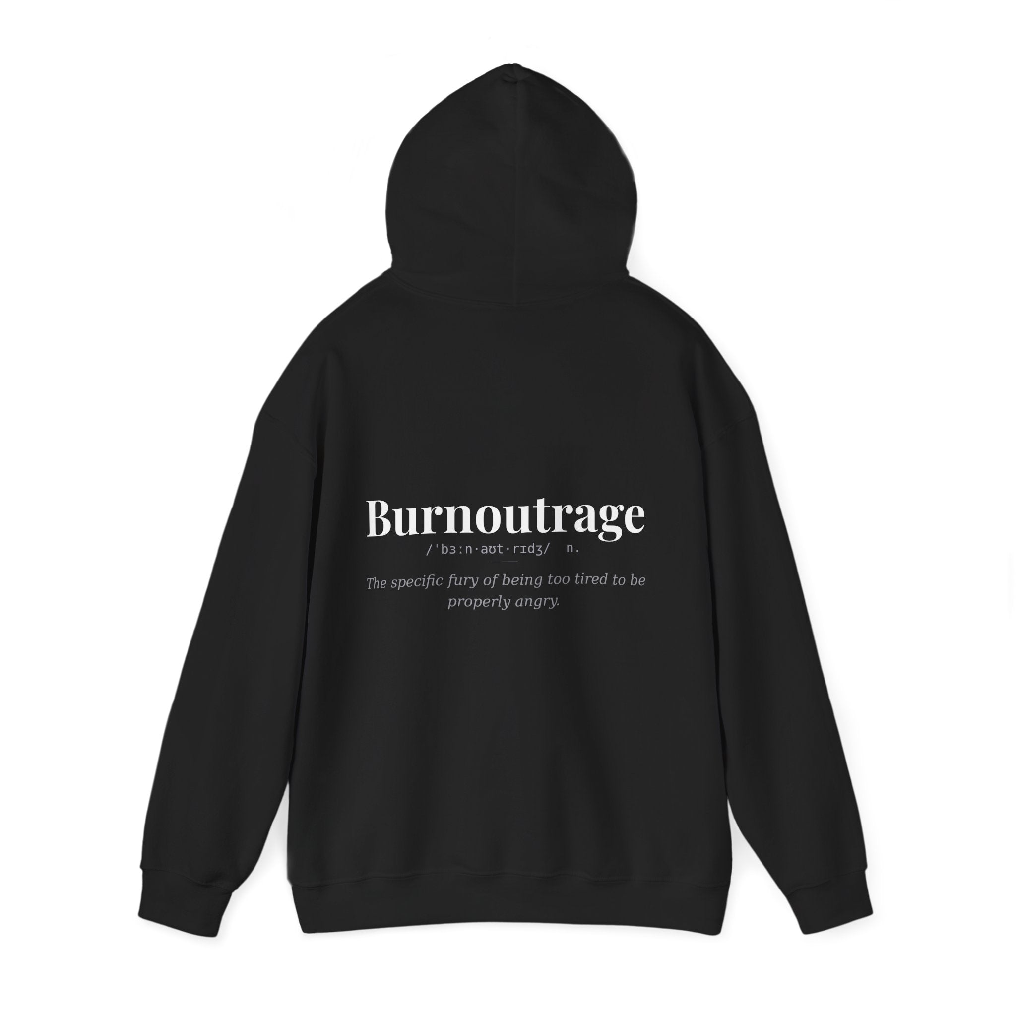 Burnoutrage, Dark Definitions Hoodie