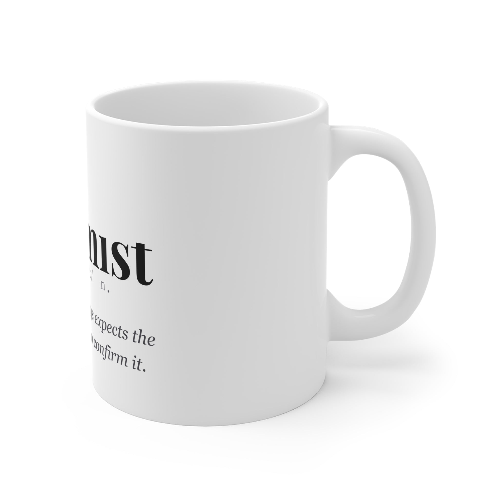 Pissimist mug