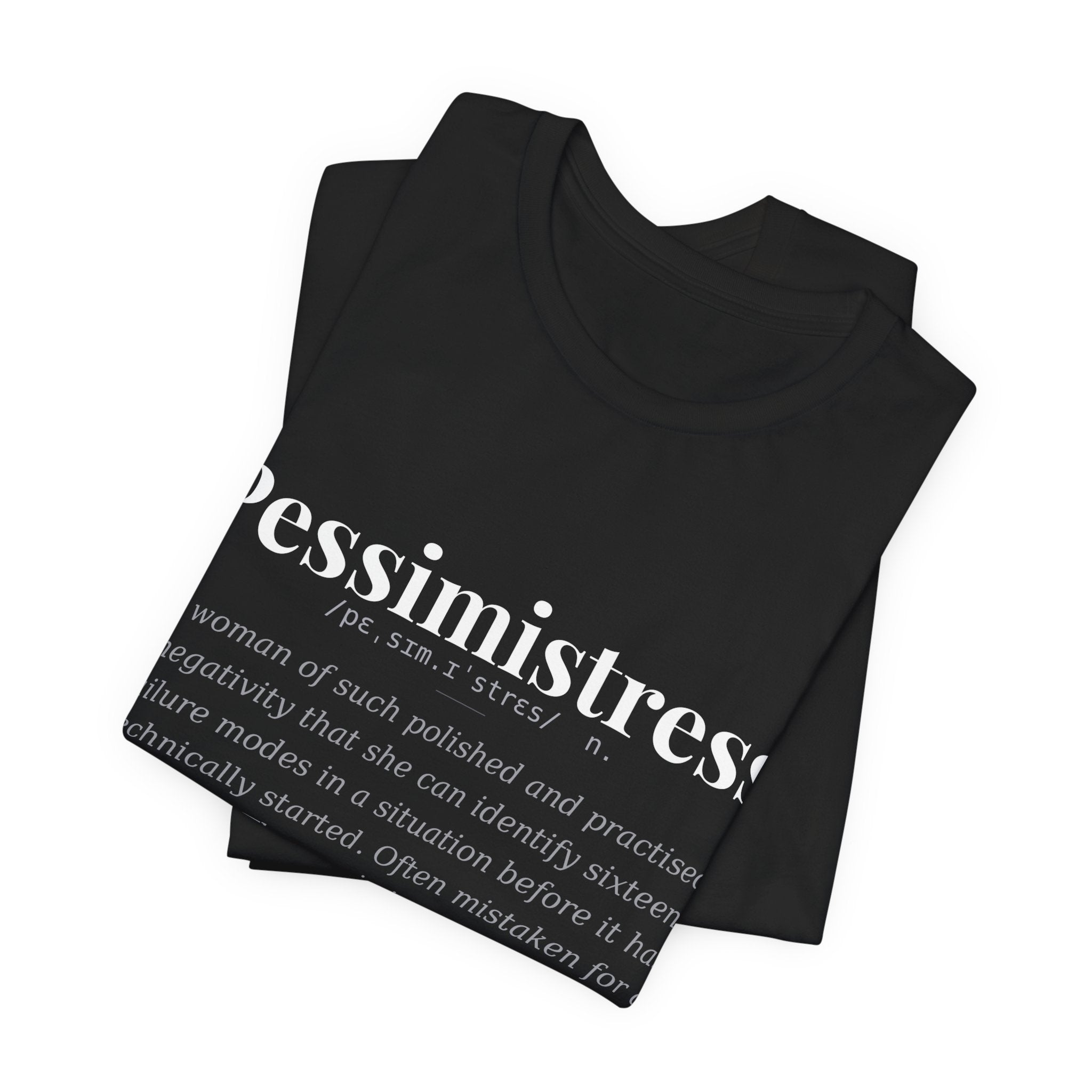 Pessimistress — Dark Definitions Tee