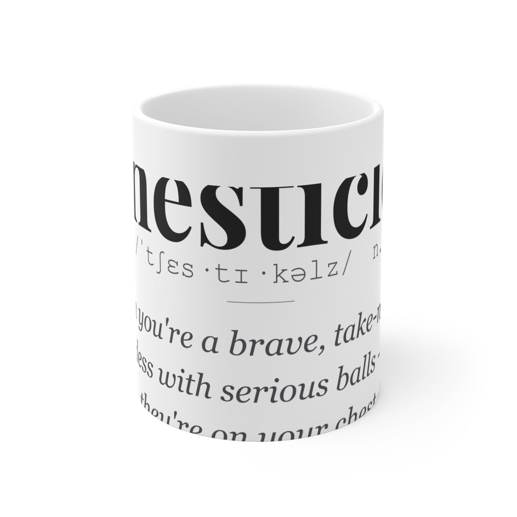 Chesticles mug