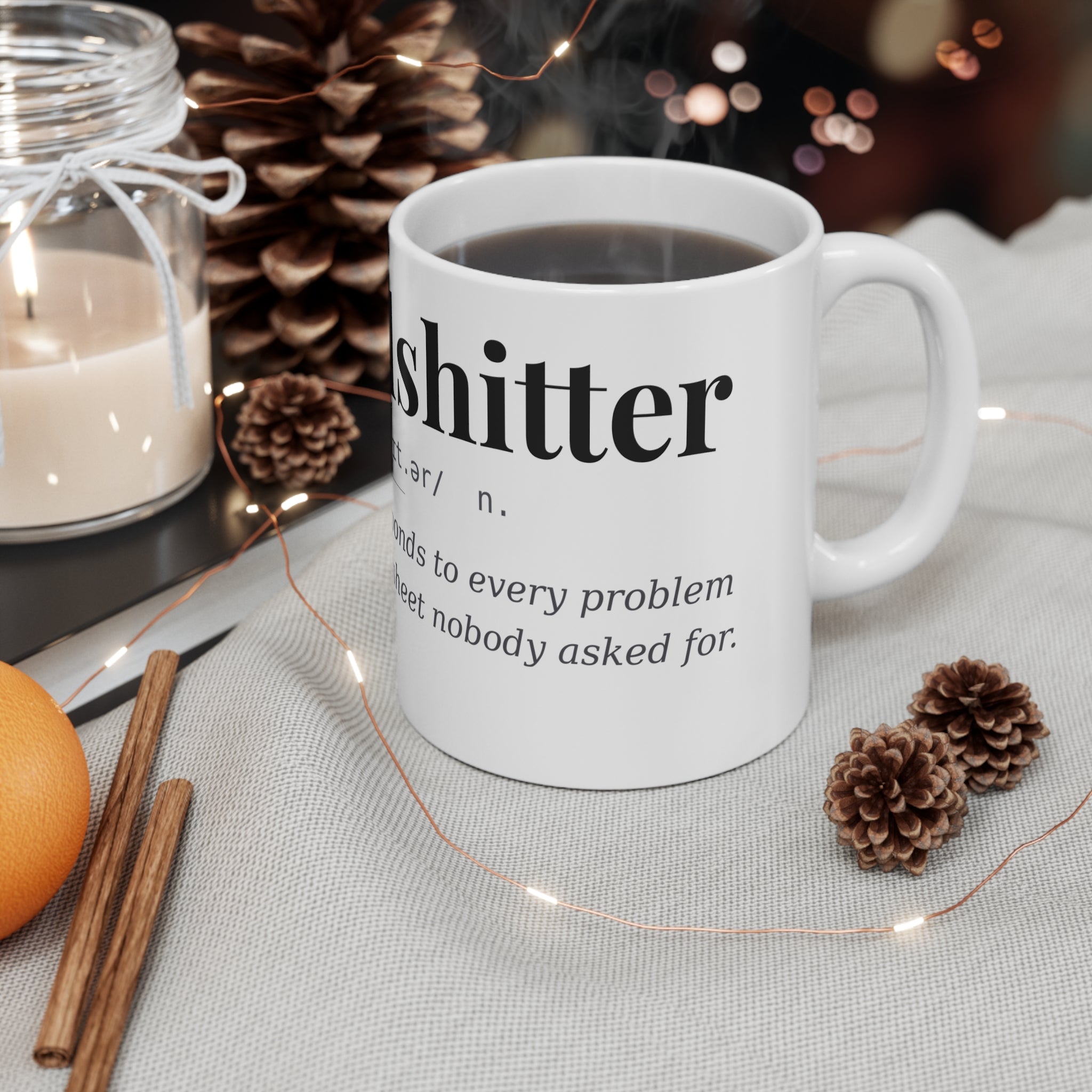 Spreadshitter, Dark Definitions Mug