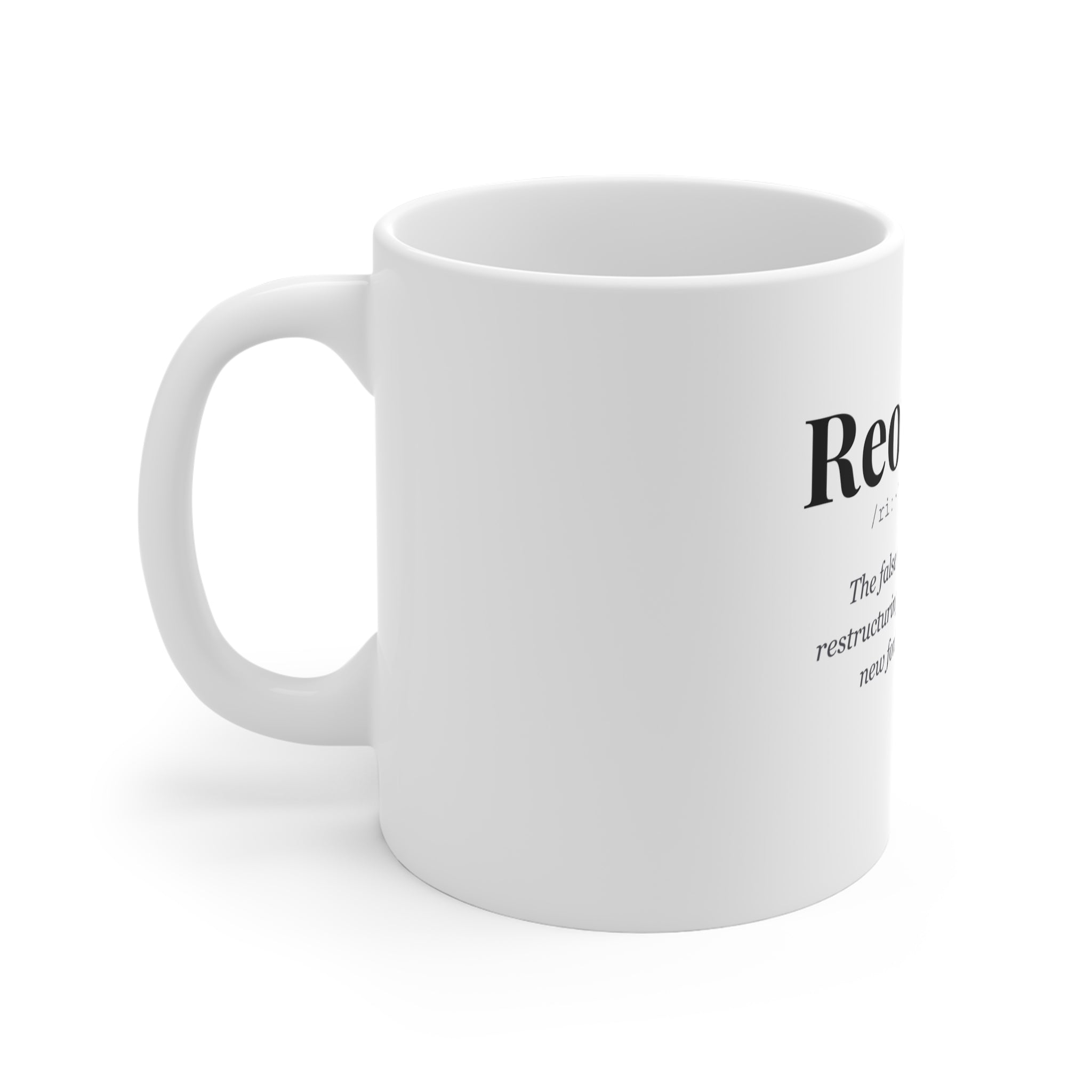 Reorgasm, Dark Definitions Mug