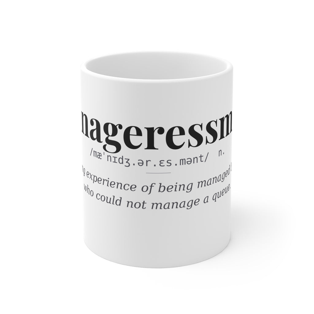 Manageressment, Dark Definitions Mug