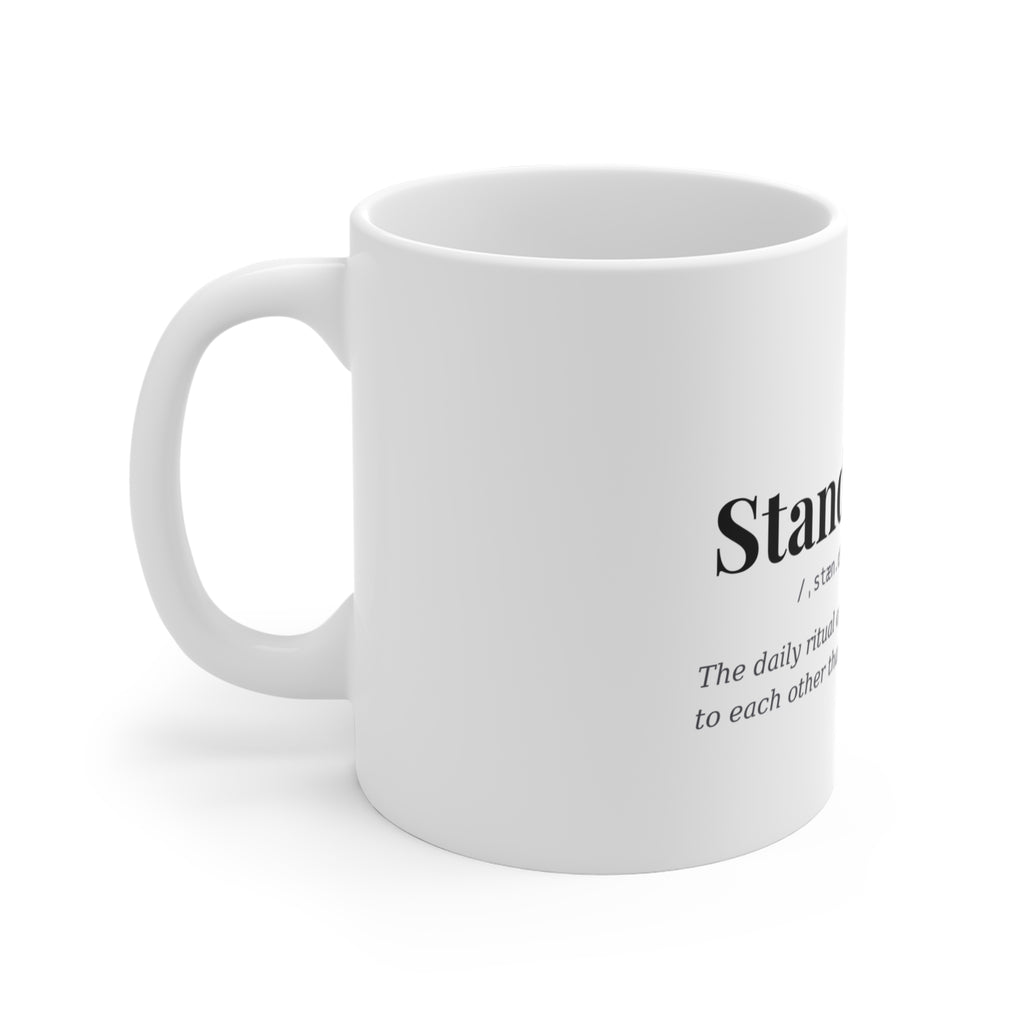 Standupidity — Dark Definitions Mug