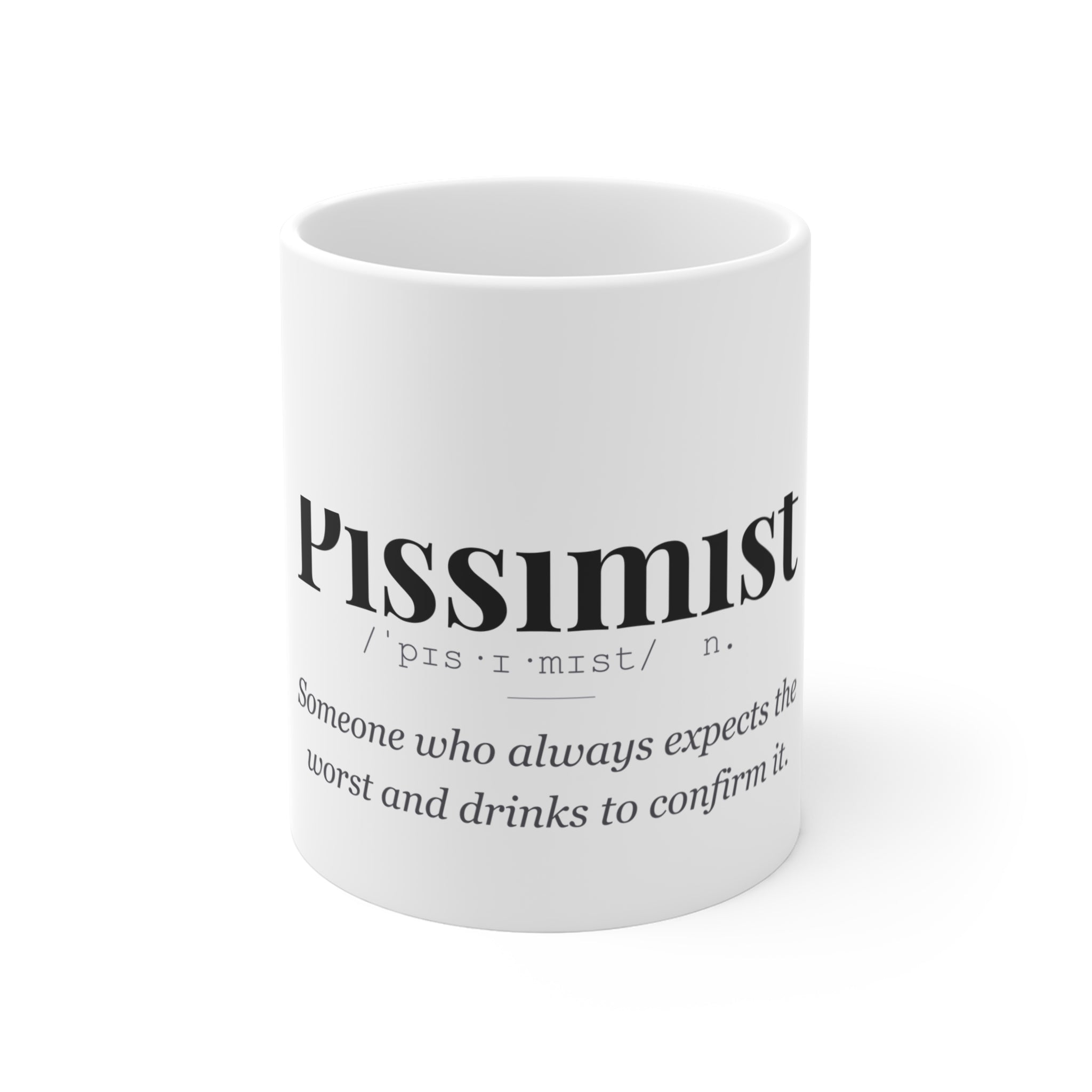 Pissimist mug