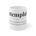 Cuntemplation mug