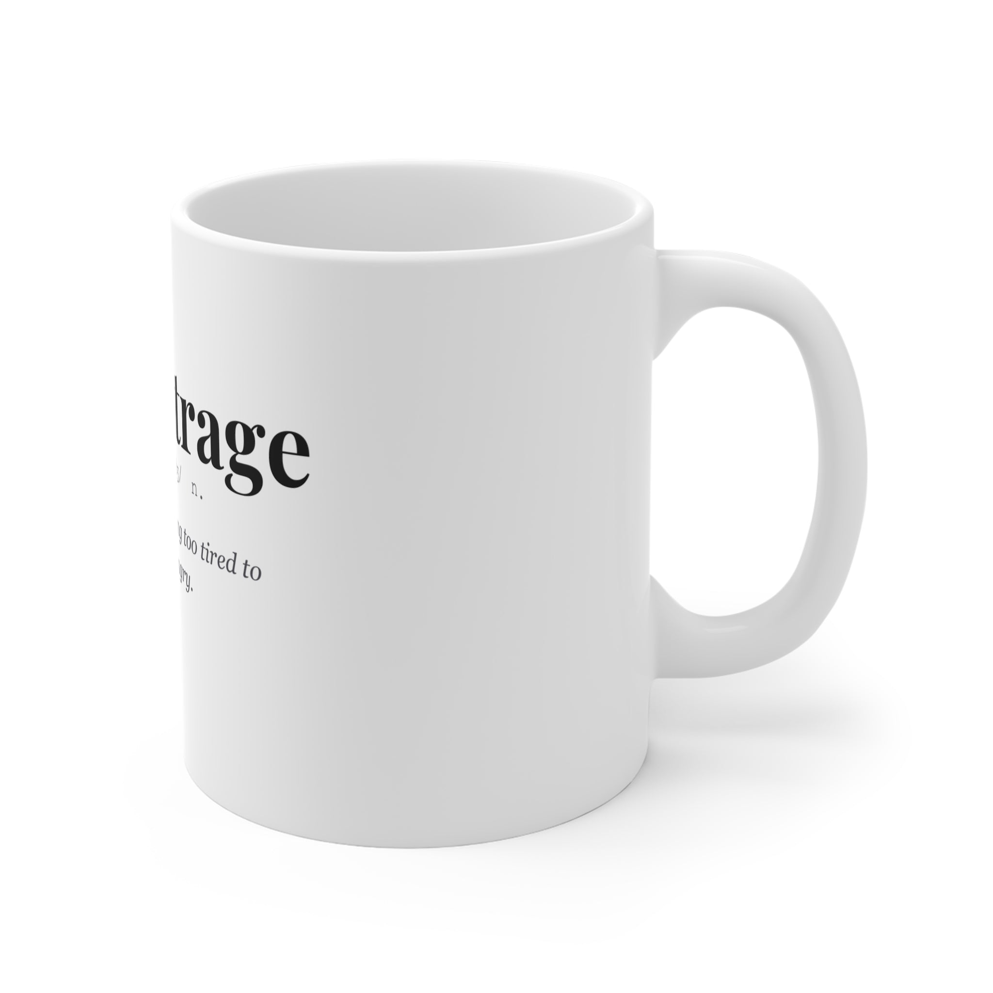 Burnoutrage, Dark Definitions Mug