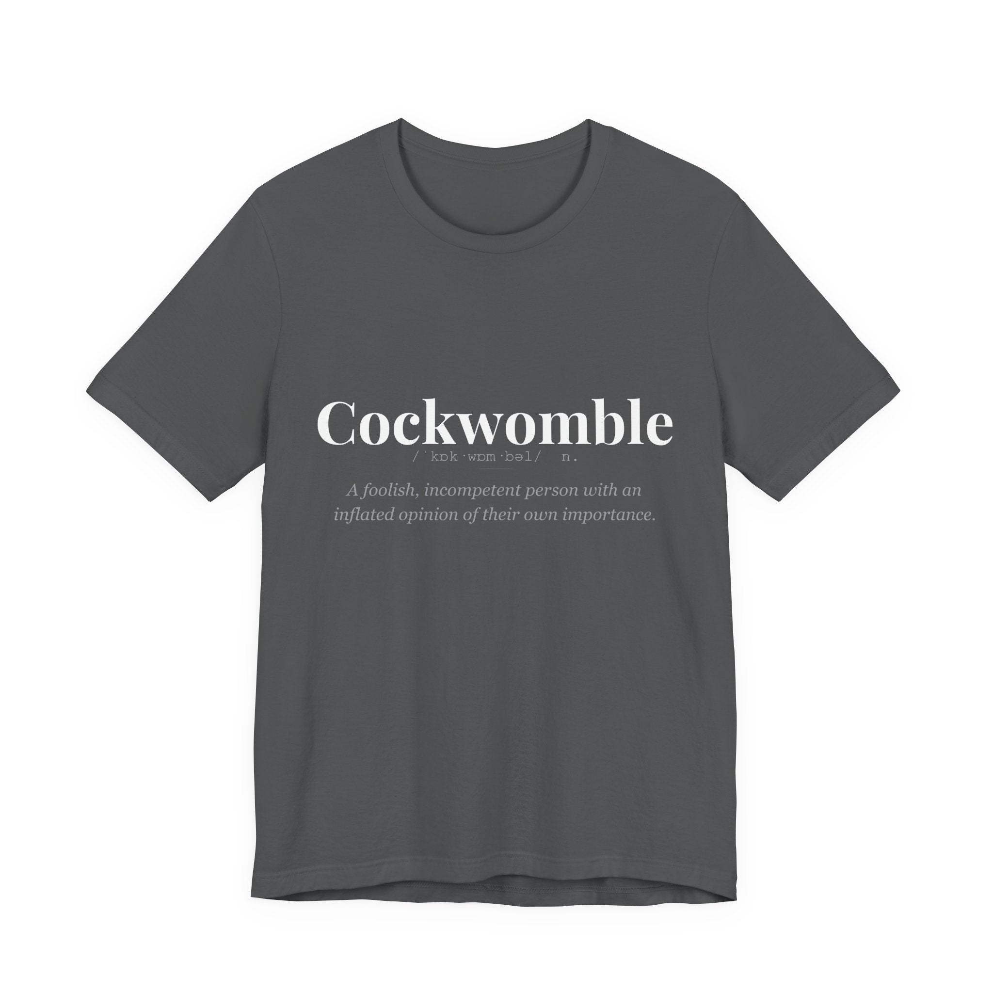 Cockwomble tshirt