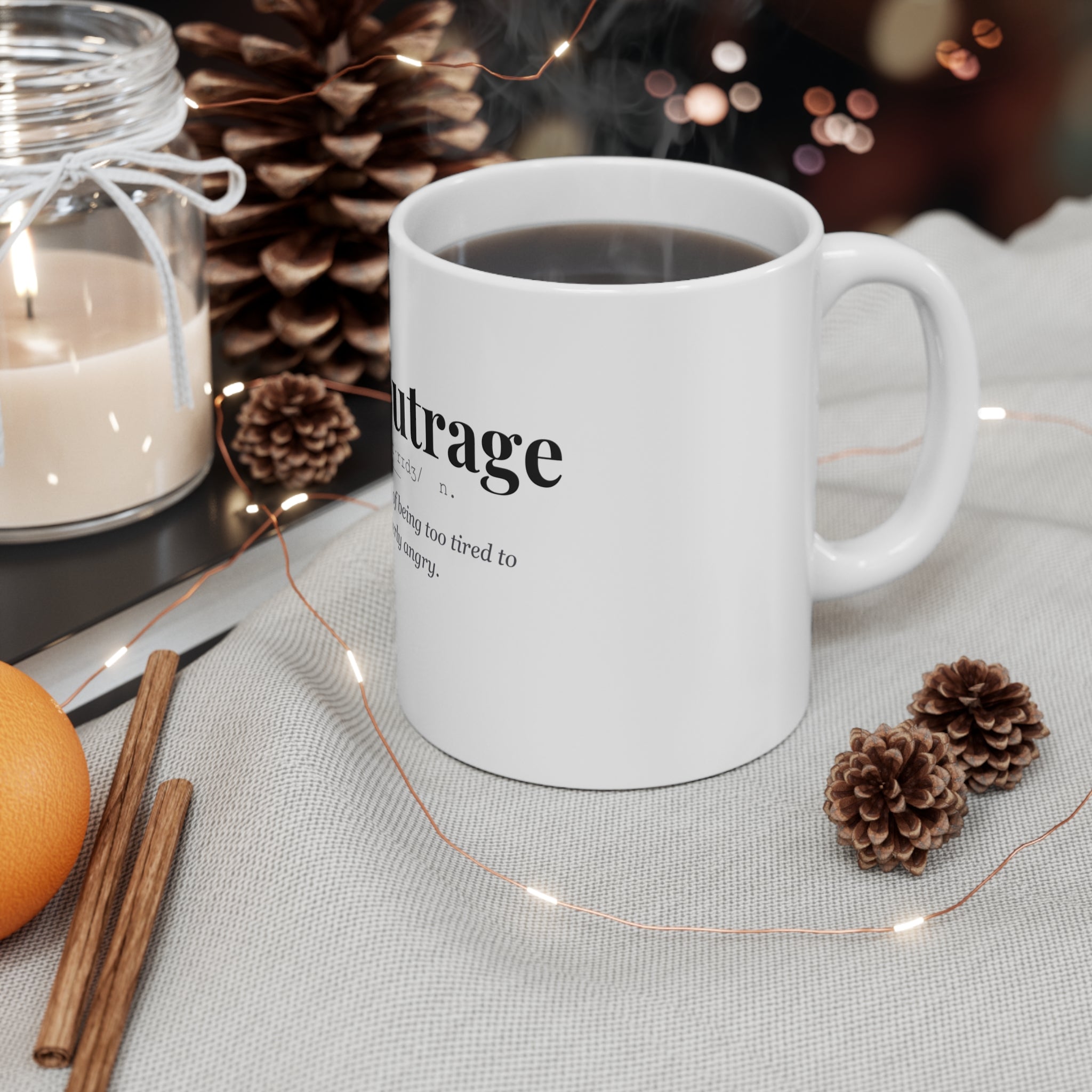 Burnoutrage, Dark Definitions Mug