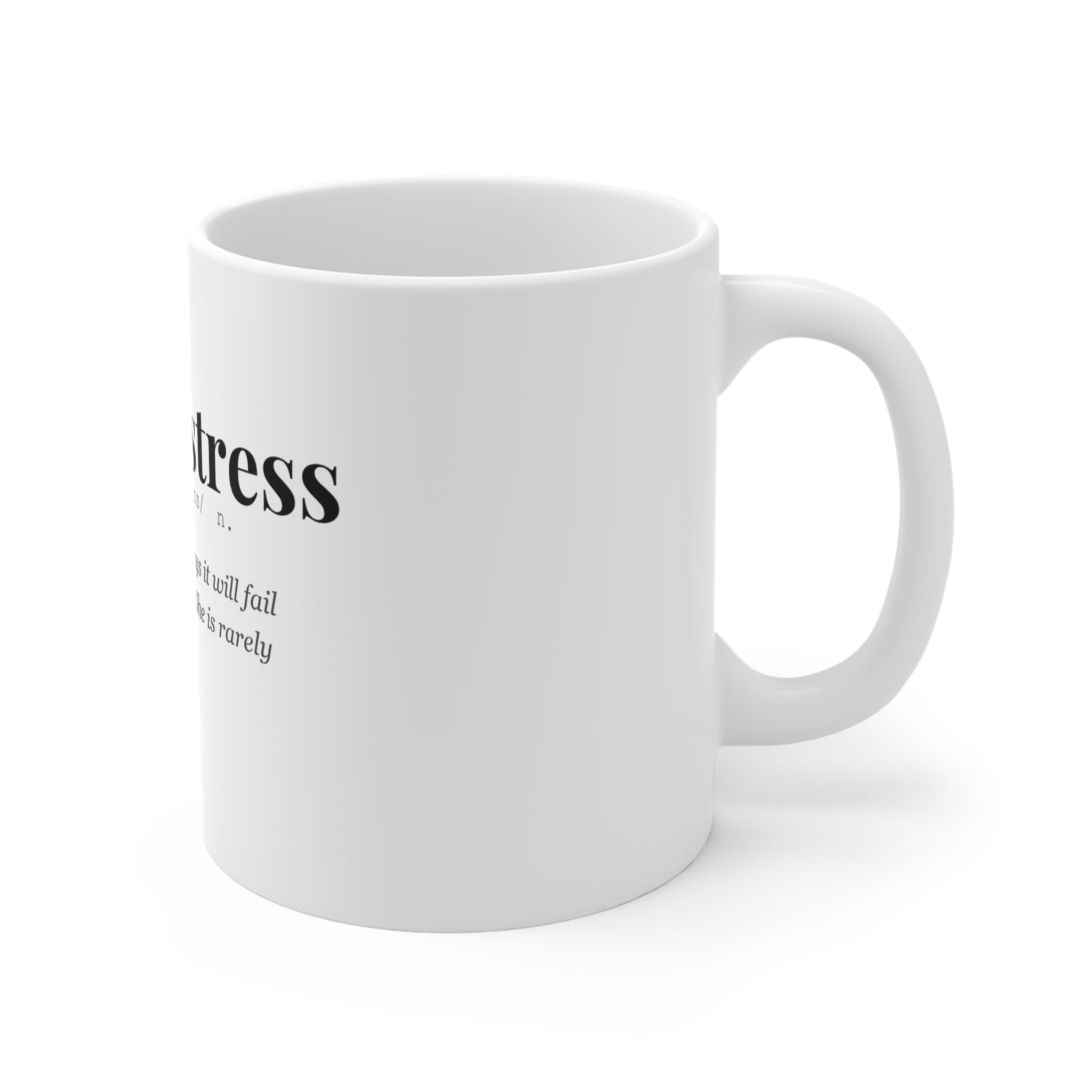 Pessimistress, Dark Definitions Mug
