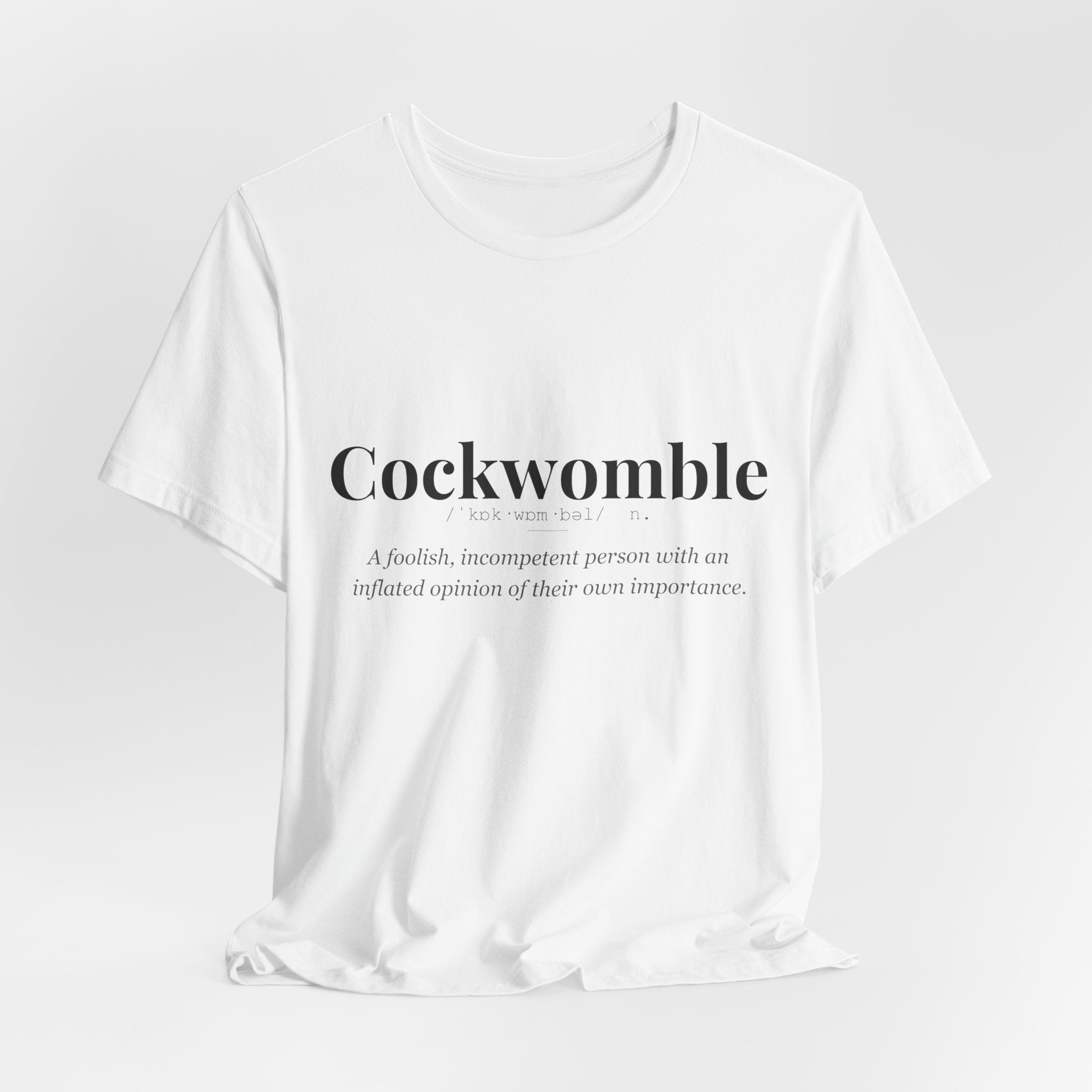 Cockwomble tshirt