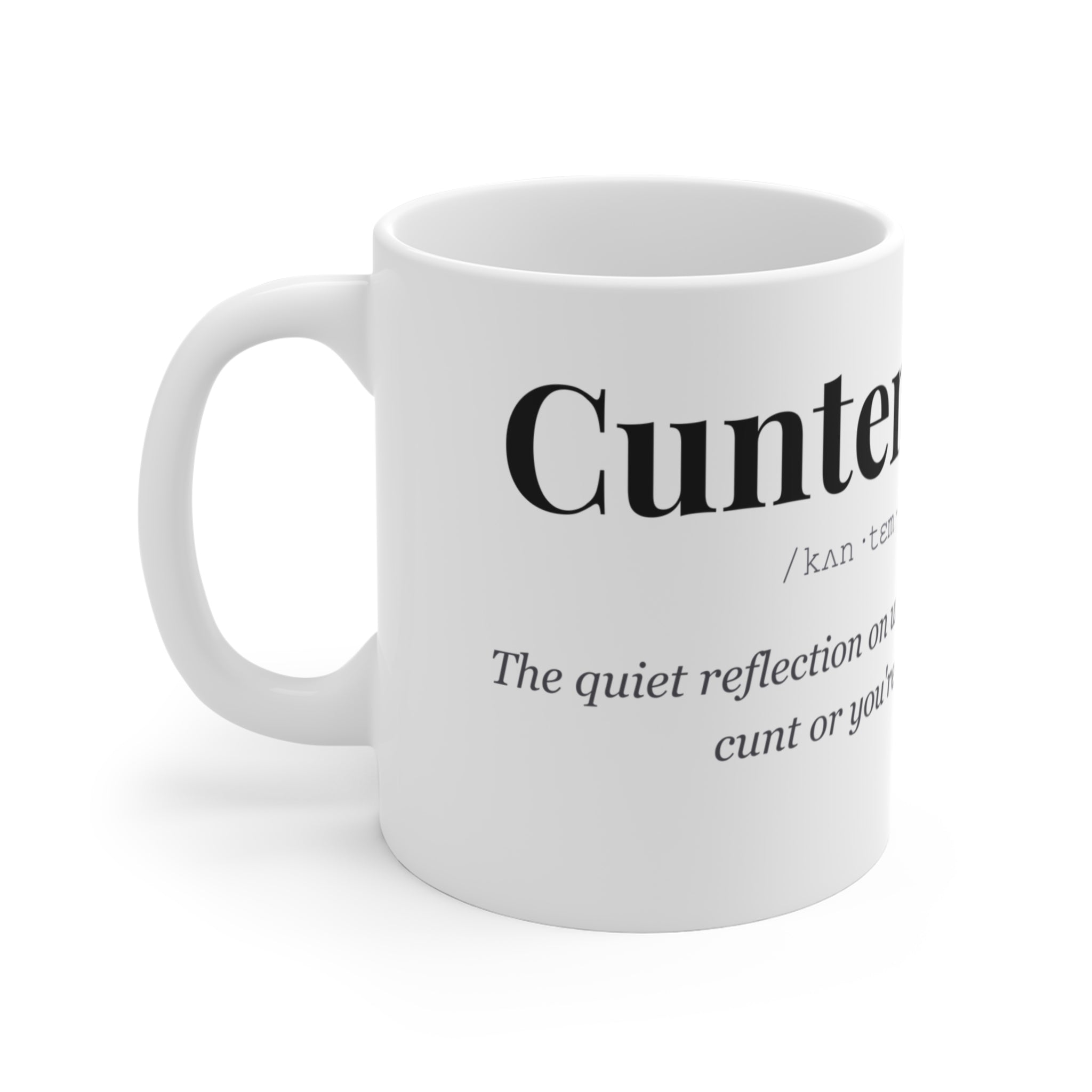 Cuntemplation mug