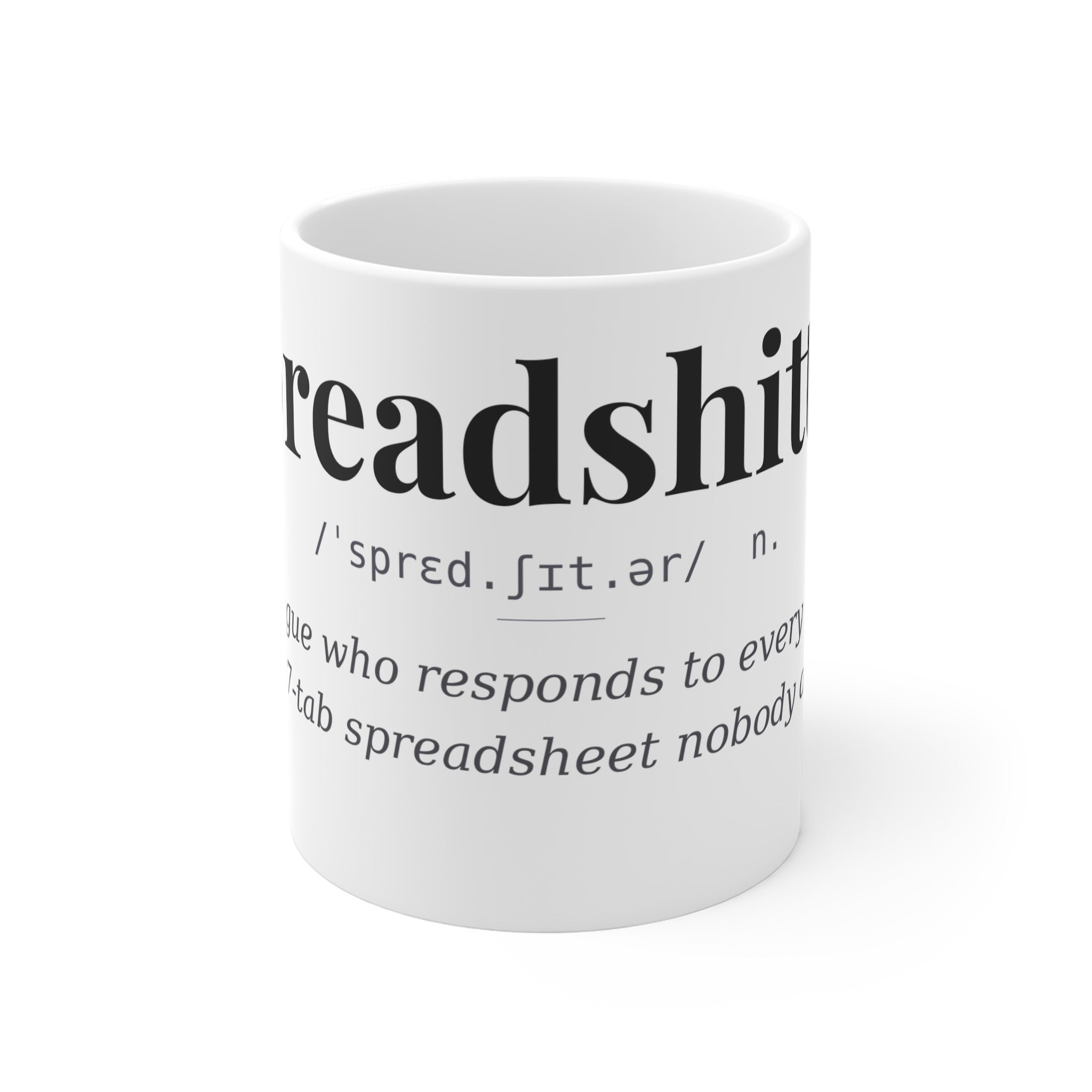 Spreadshitter, Dark Definitions Mug