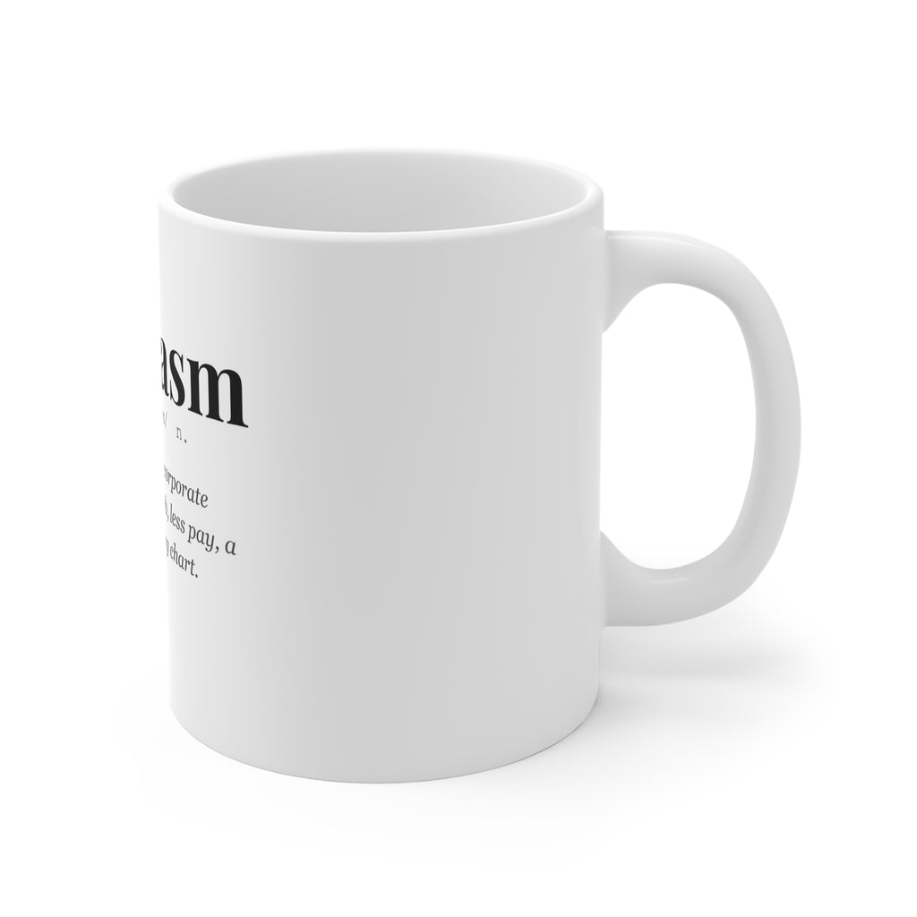 Reorgasm, Dark Definitions Mug