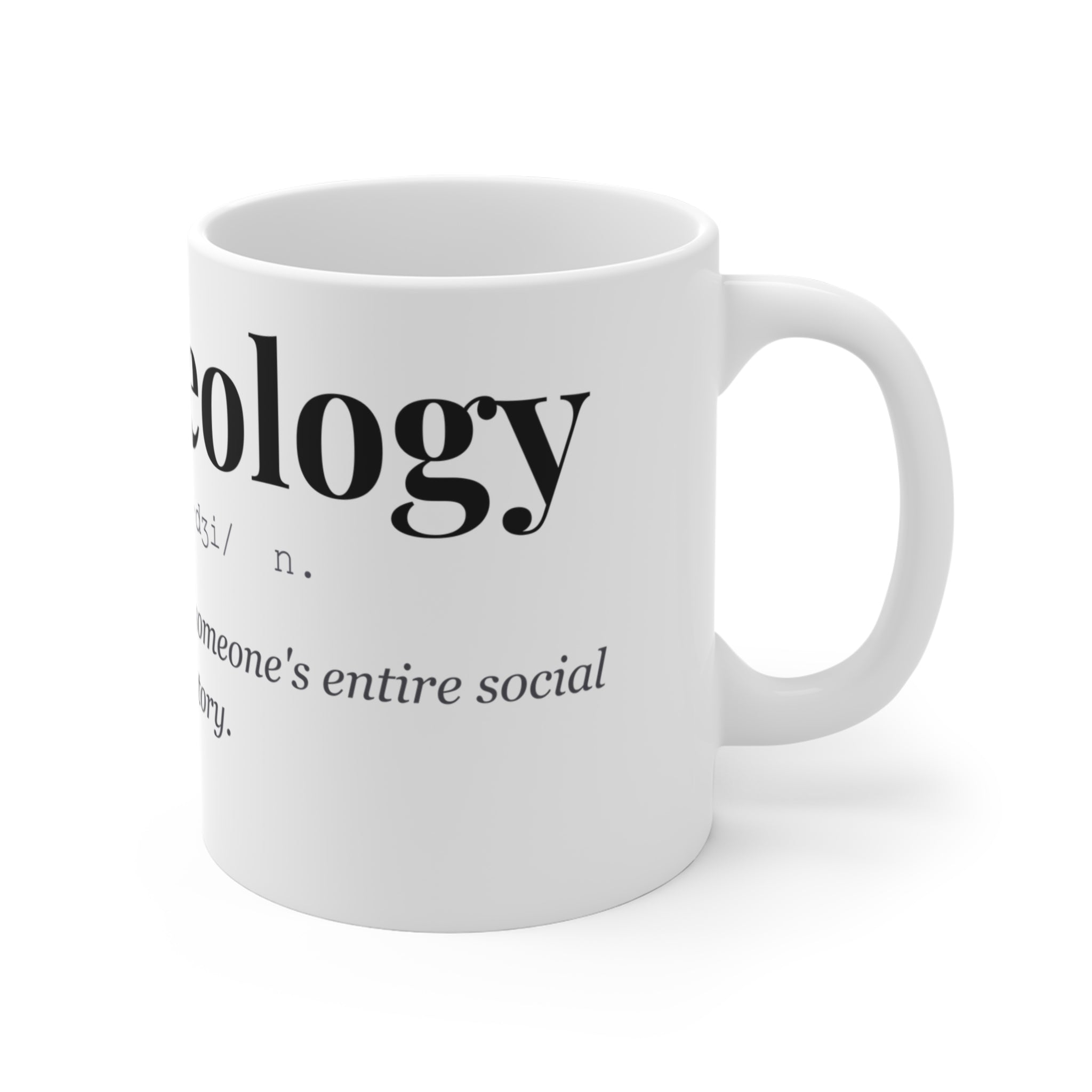 Arsecheology mug