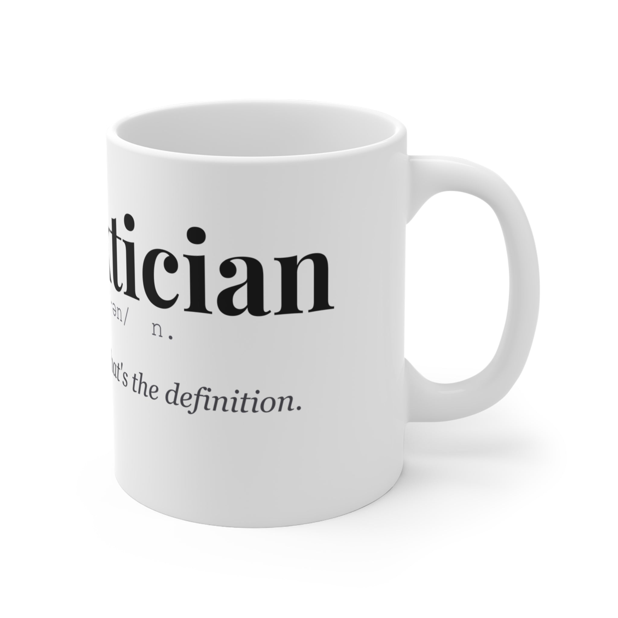 Bollocktician mug