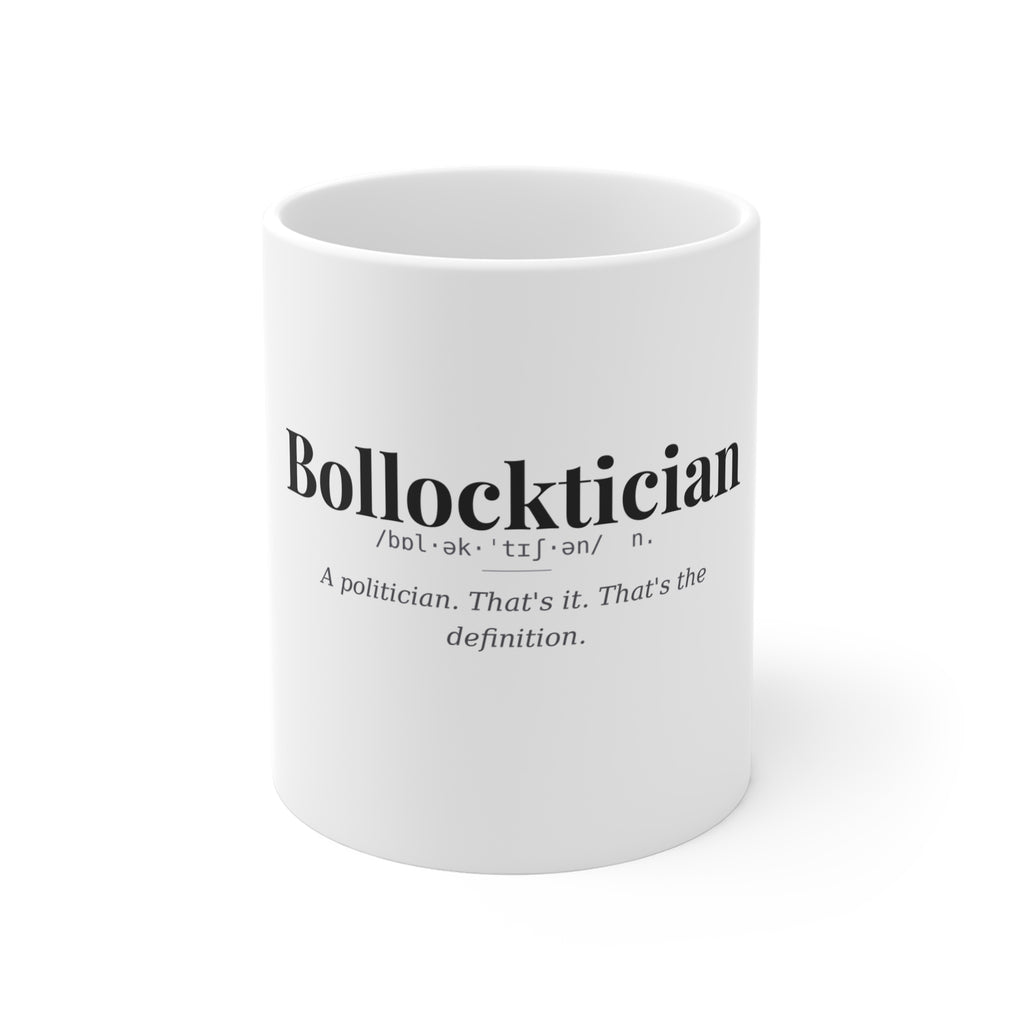 Bollocktician, Dark Definitions Mug