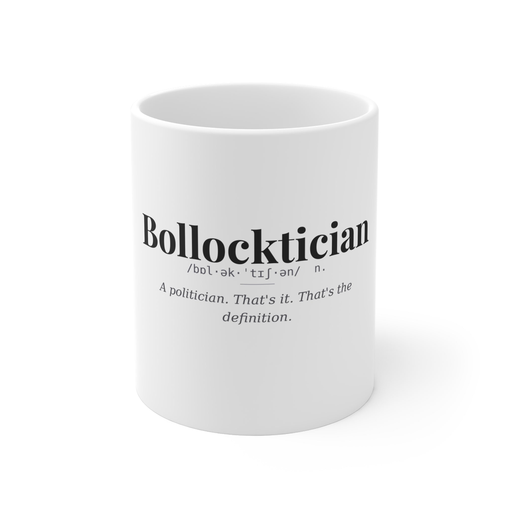 Bollocktician, Dark Definitions Mug