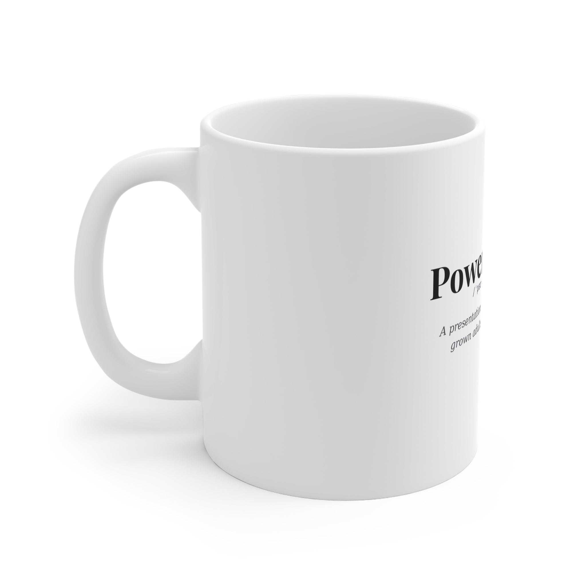 Powerpointless, Dark Definitions Mug