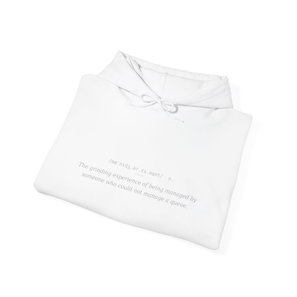 Manageressment, Dark Definitions Hoodie