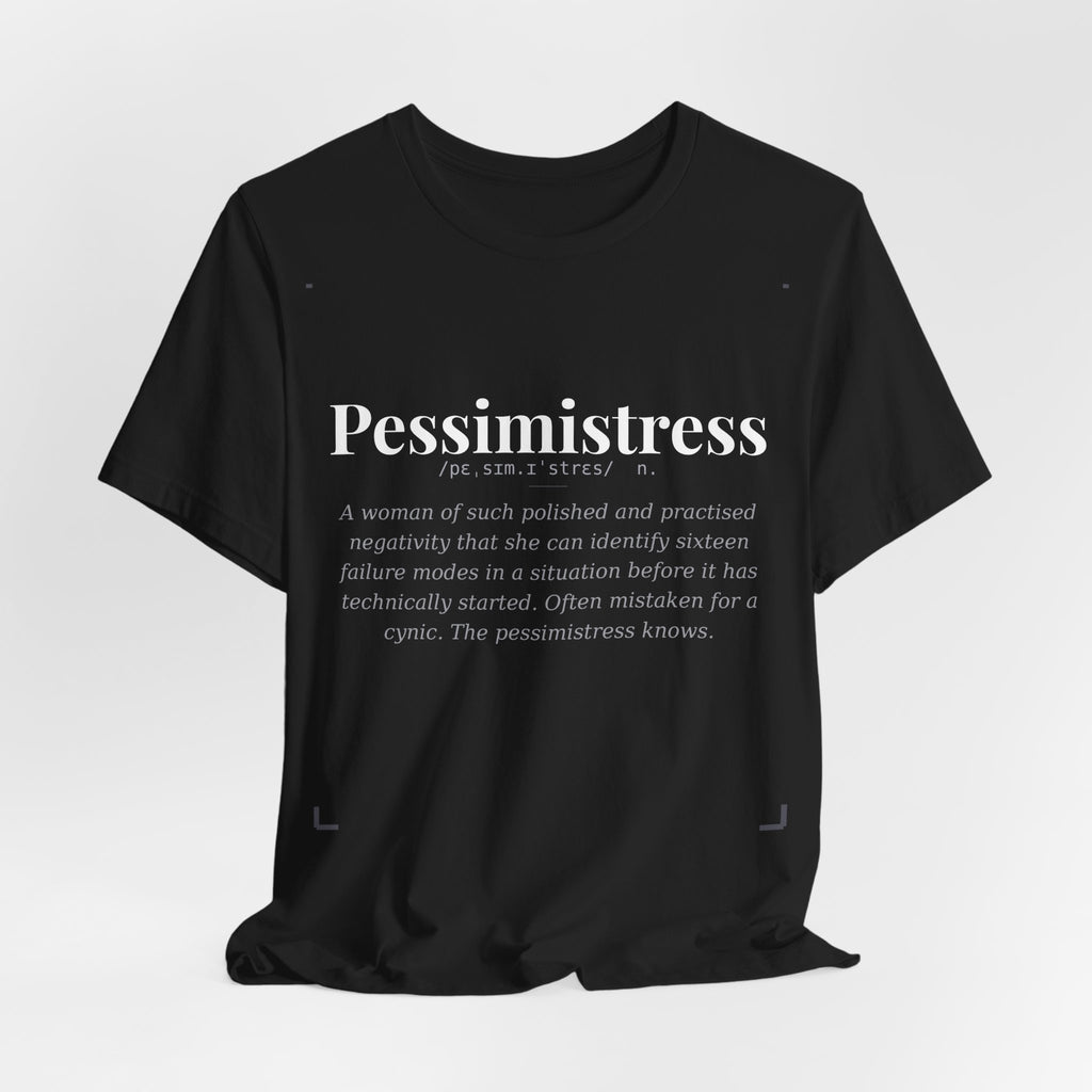 Pessimistress — Dark Definitions Tee