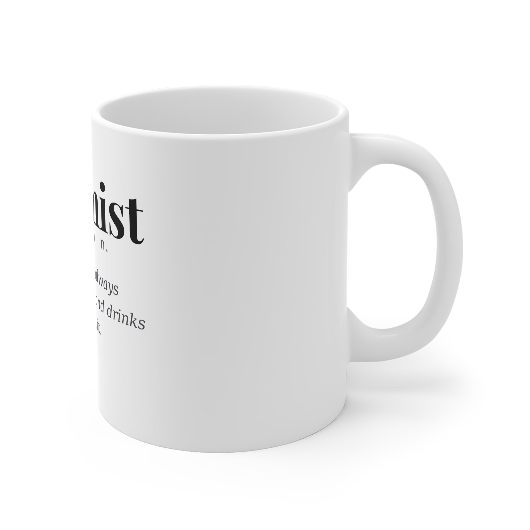 Pissimist, Dark Definitions Mug