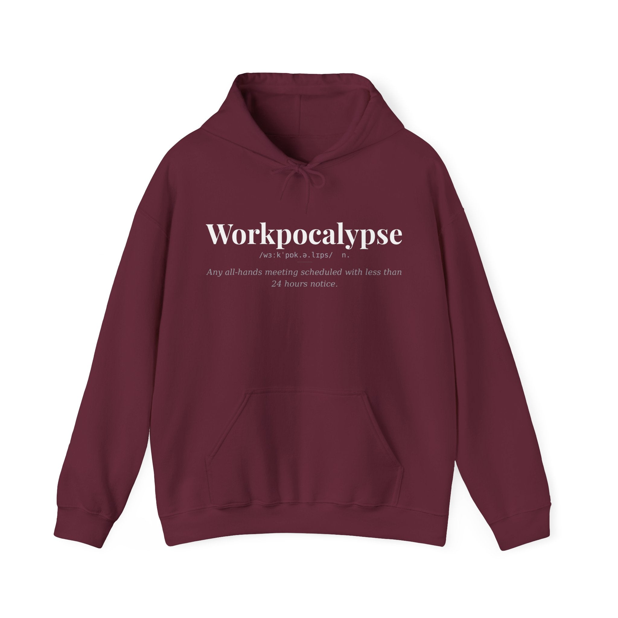 Workpocalypse, Dark Definitions Hoodie