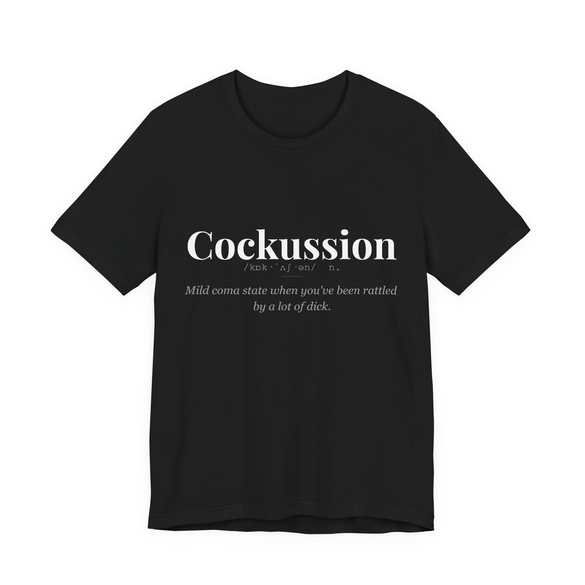 Cockussion tshirt