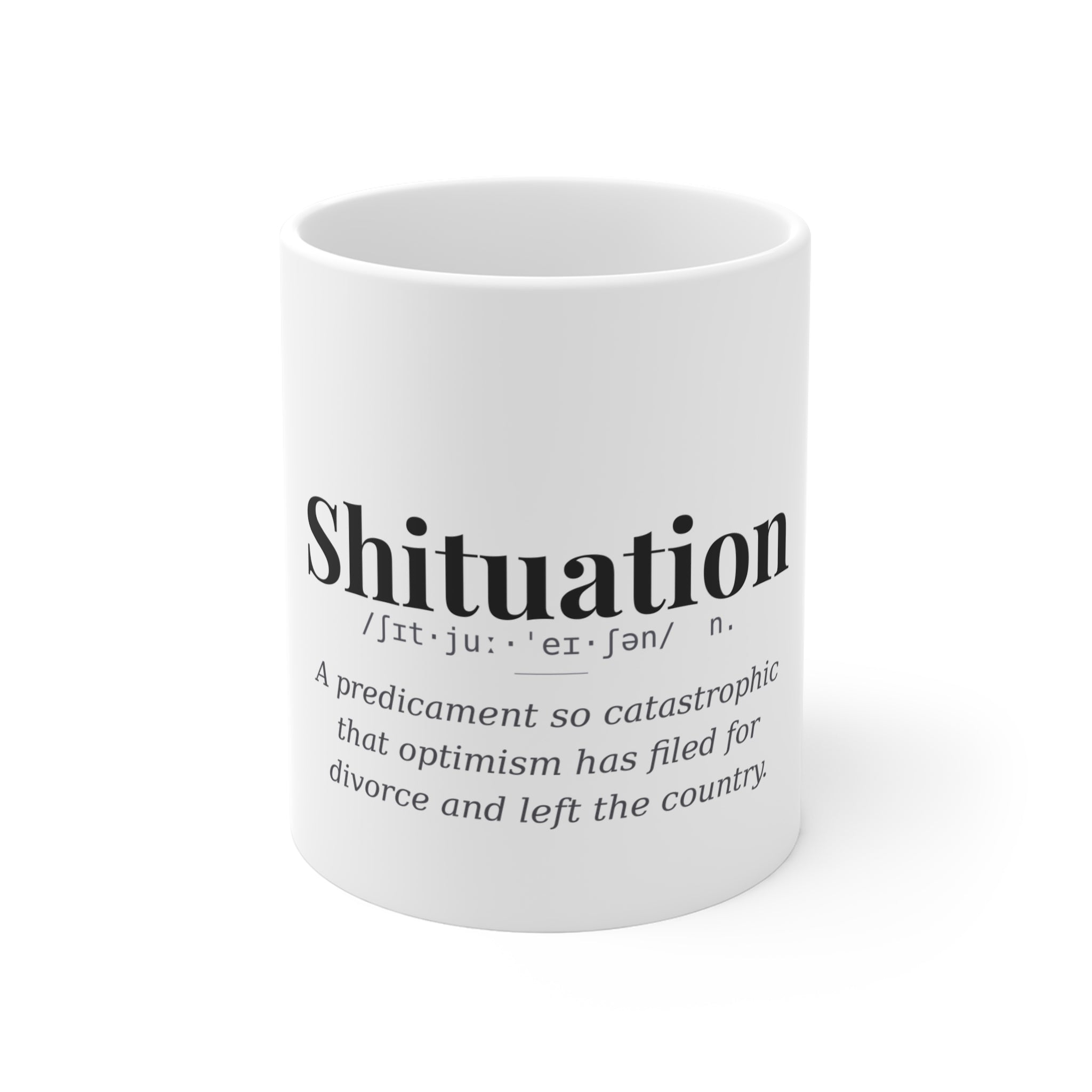 Shituation, Dark Definitions Mug
