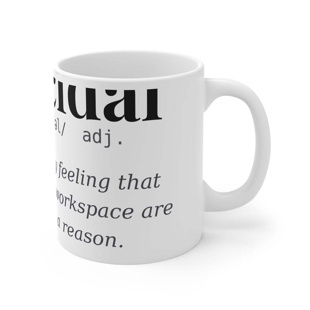 Cubicidal, Dark Definitions Mug