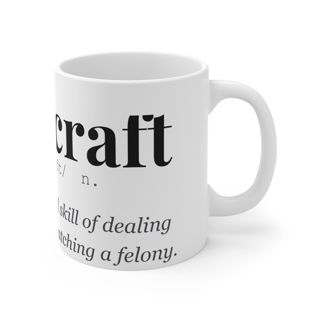 Bitchcraft mug