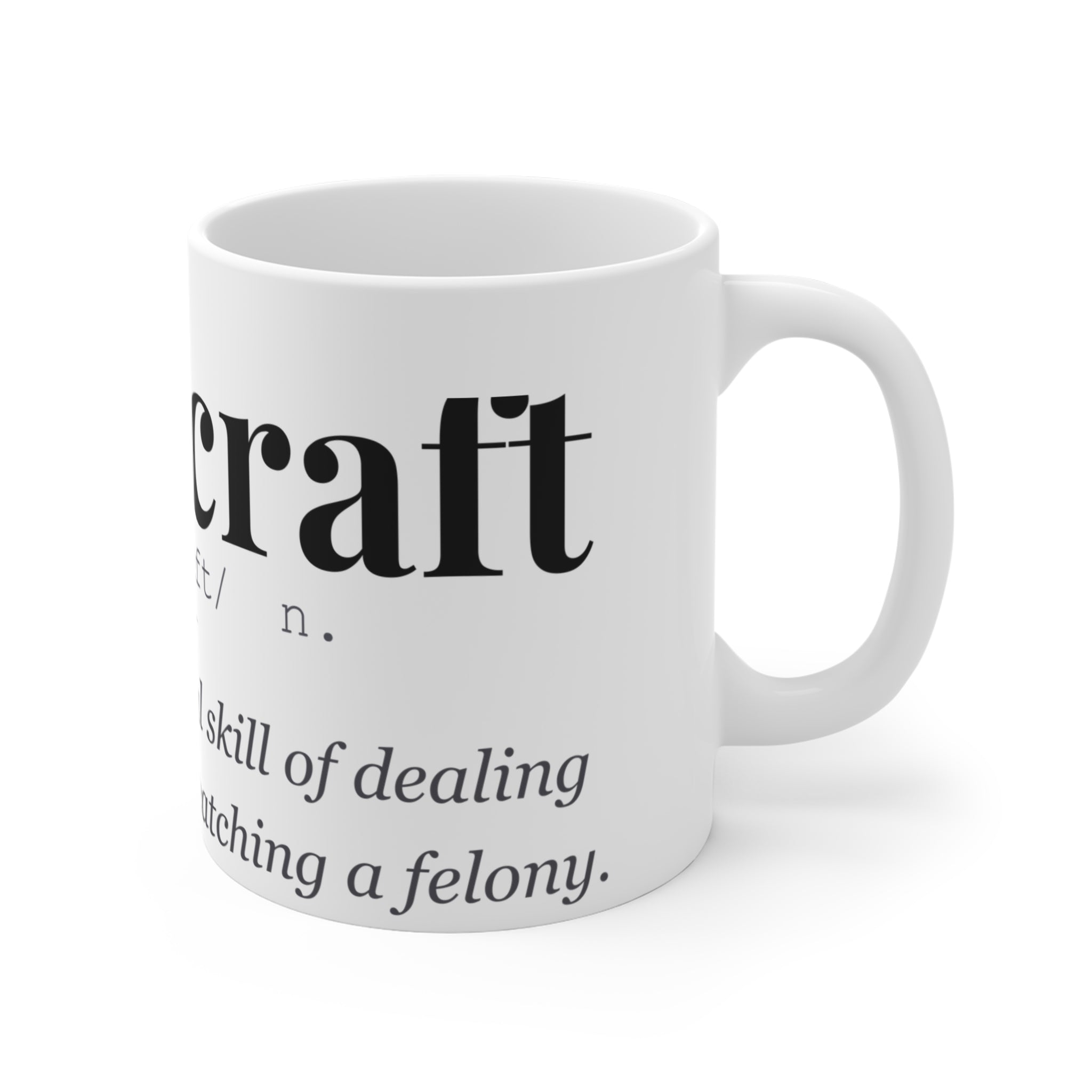 Bitchcraft mug