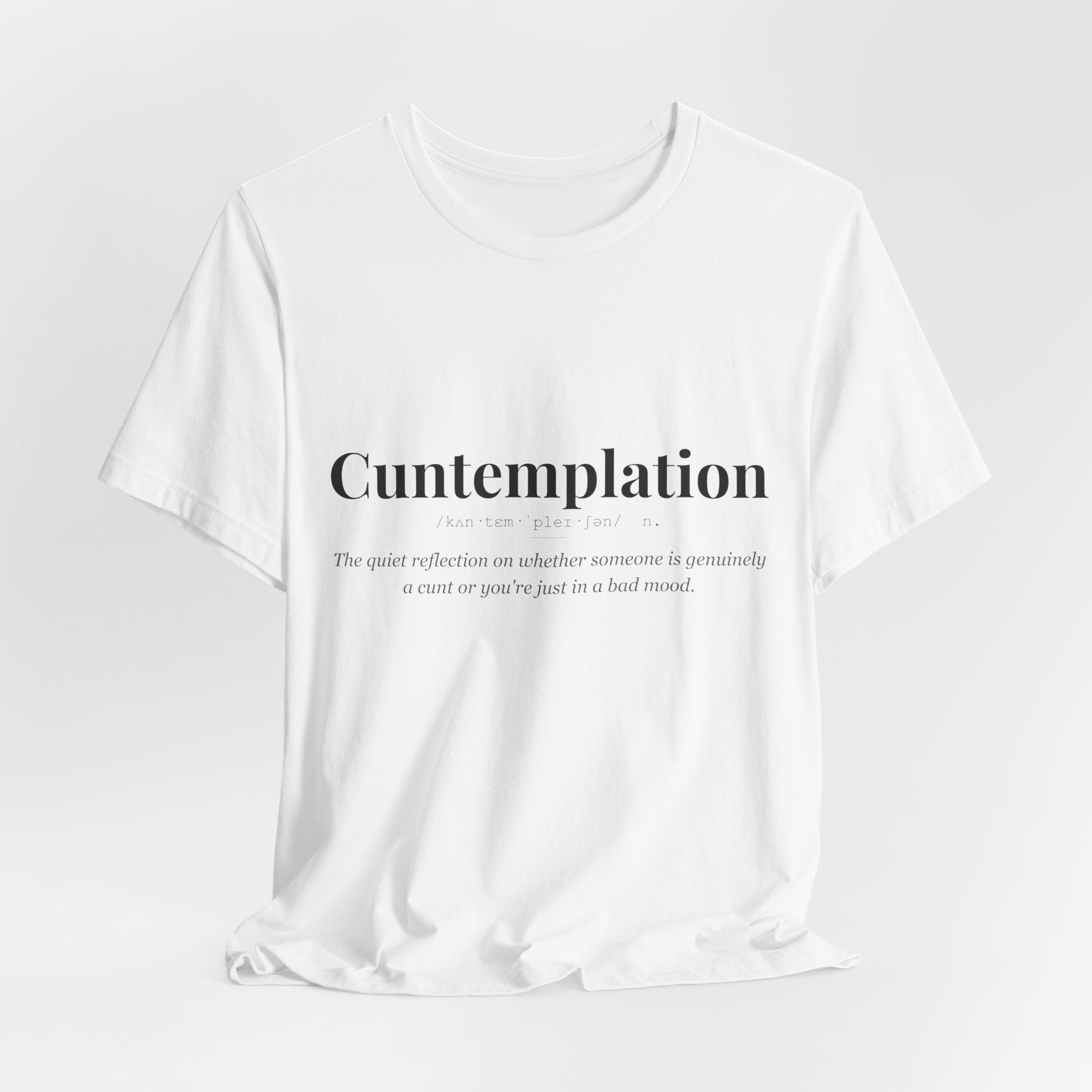 Cuntemplation tshirt