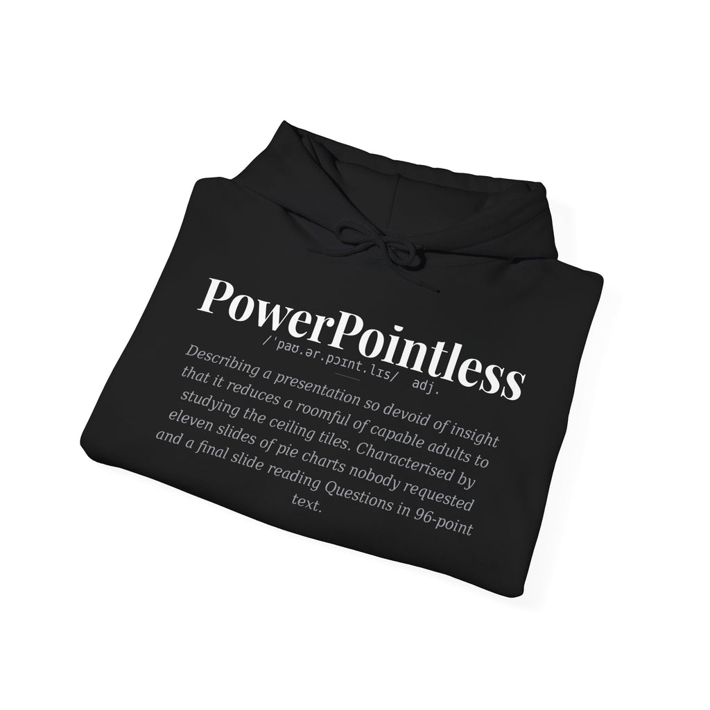 PowerPointless — Dark Definitions Hoodie