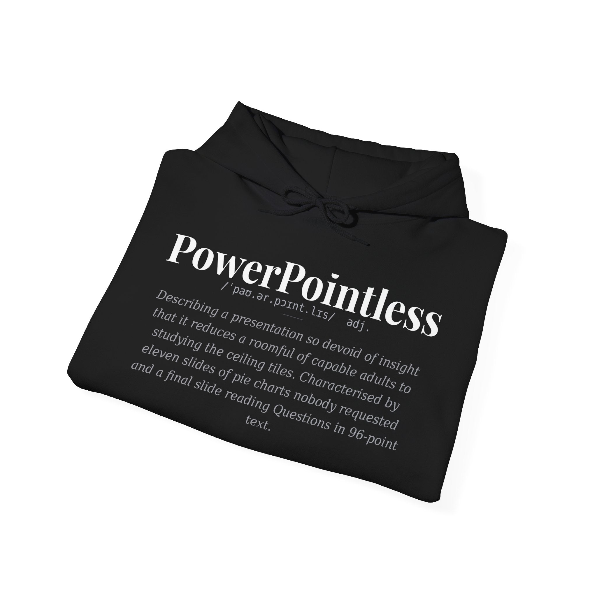 PowerPointless — Dark Definitions Hoodie