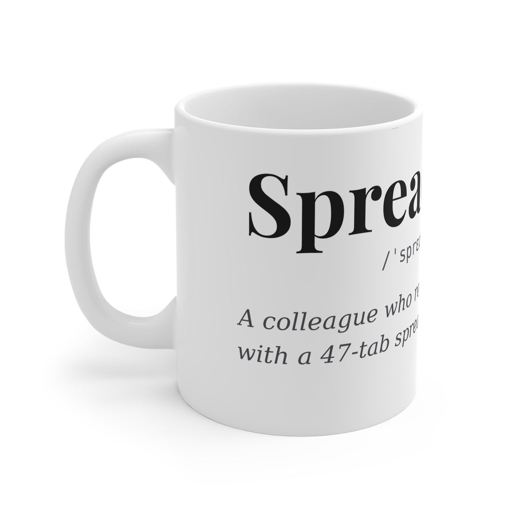 Spreadshitter, Dark Definitions Mug