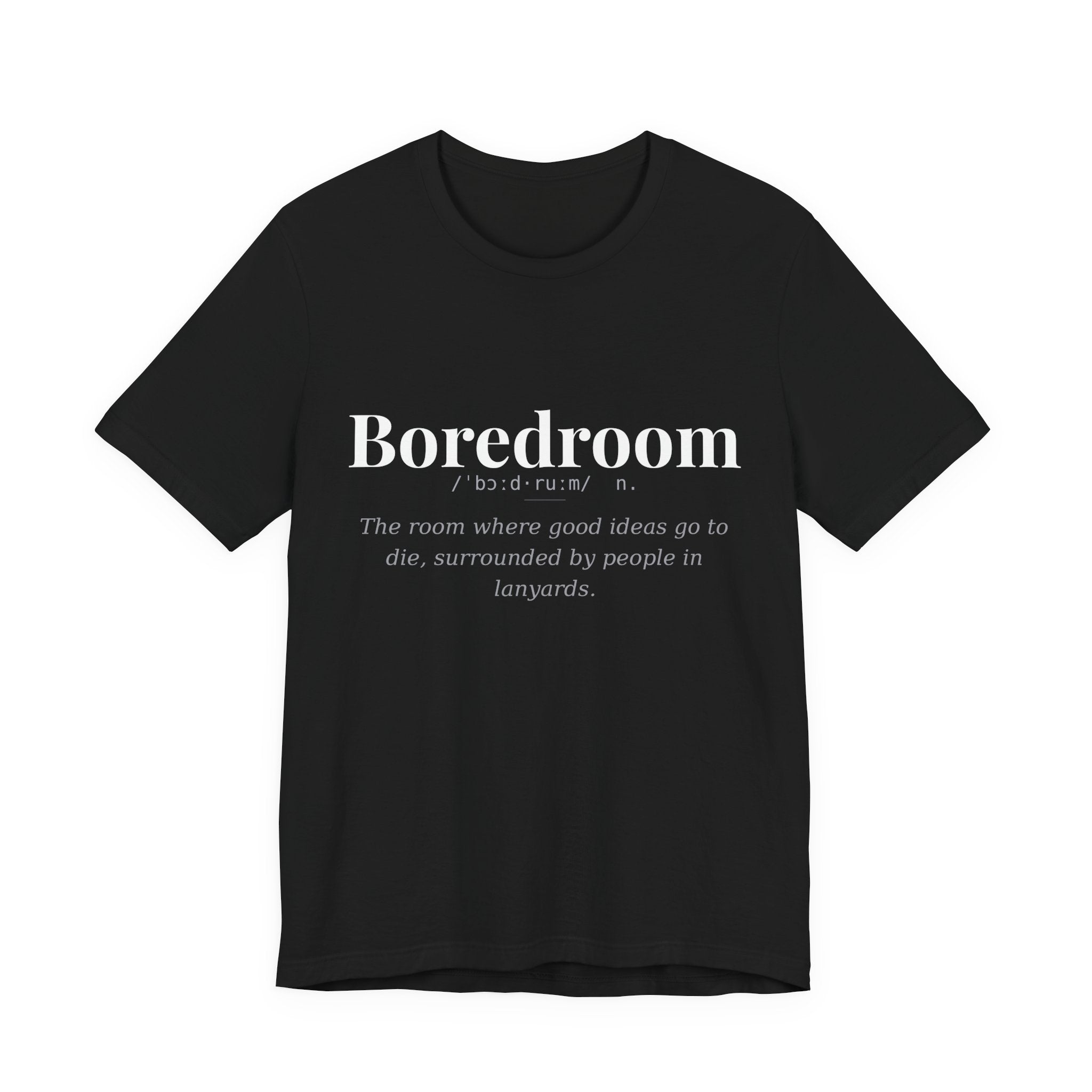 Boredroom, Dark Definitions Tee