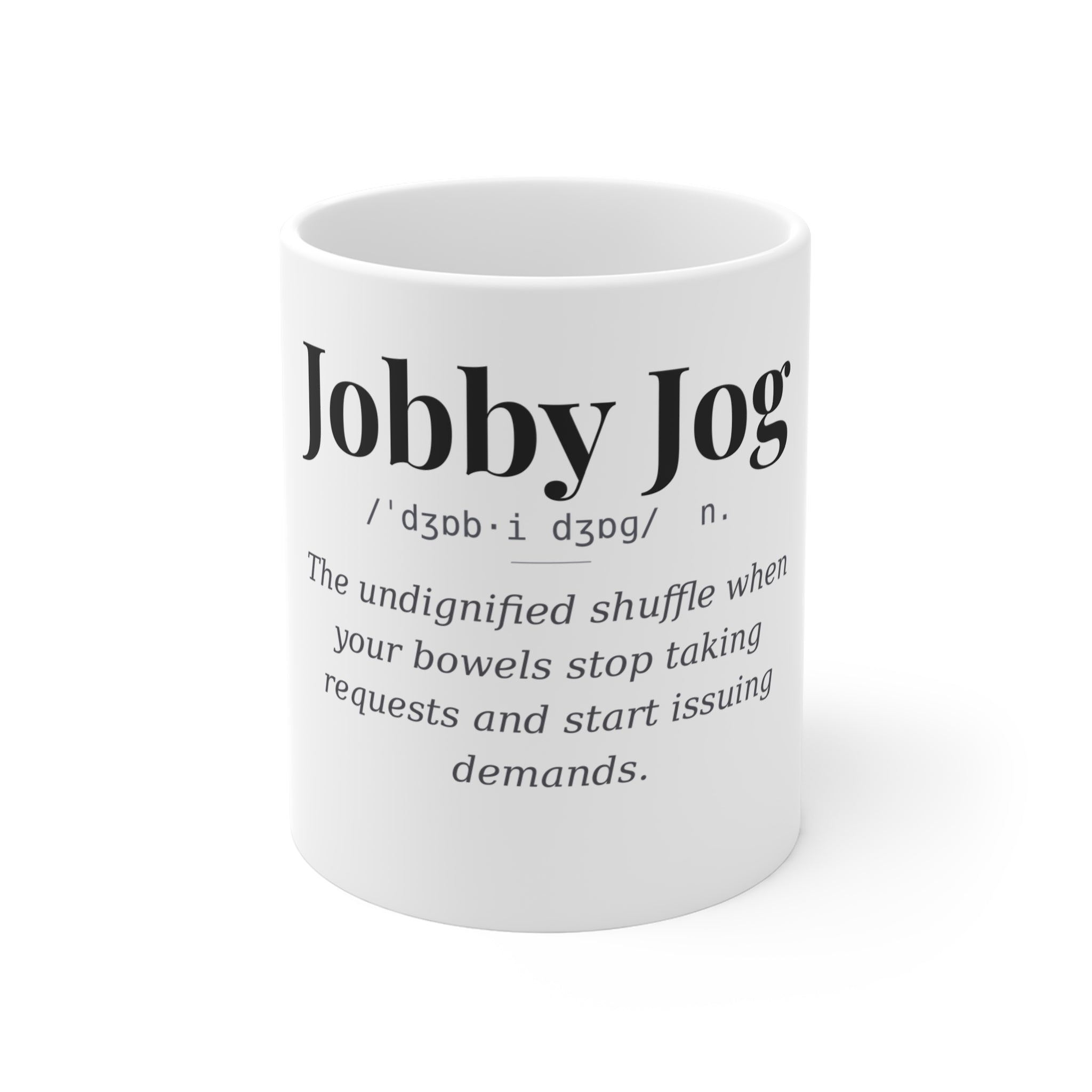 Jobby Jog, Dark Definitions Mug