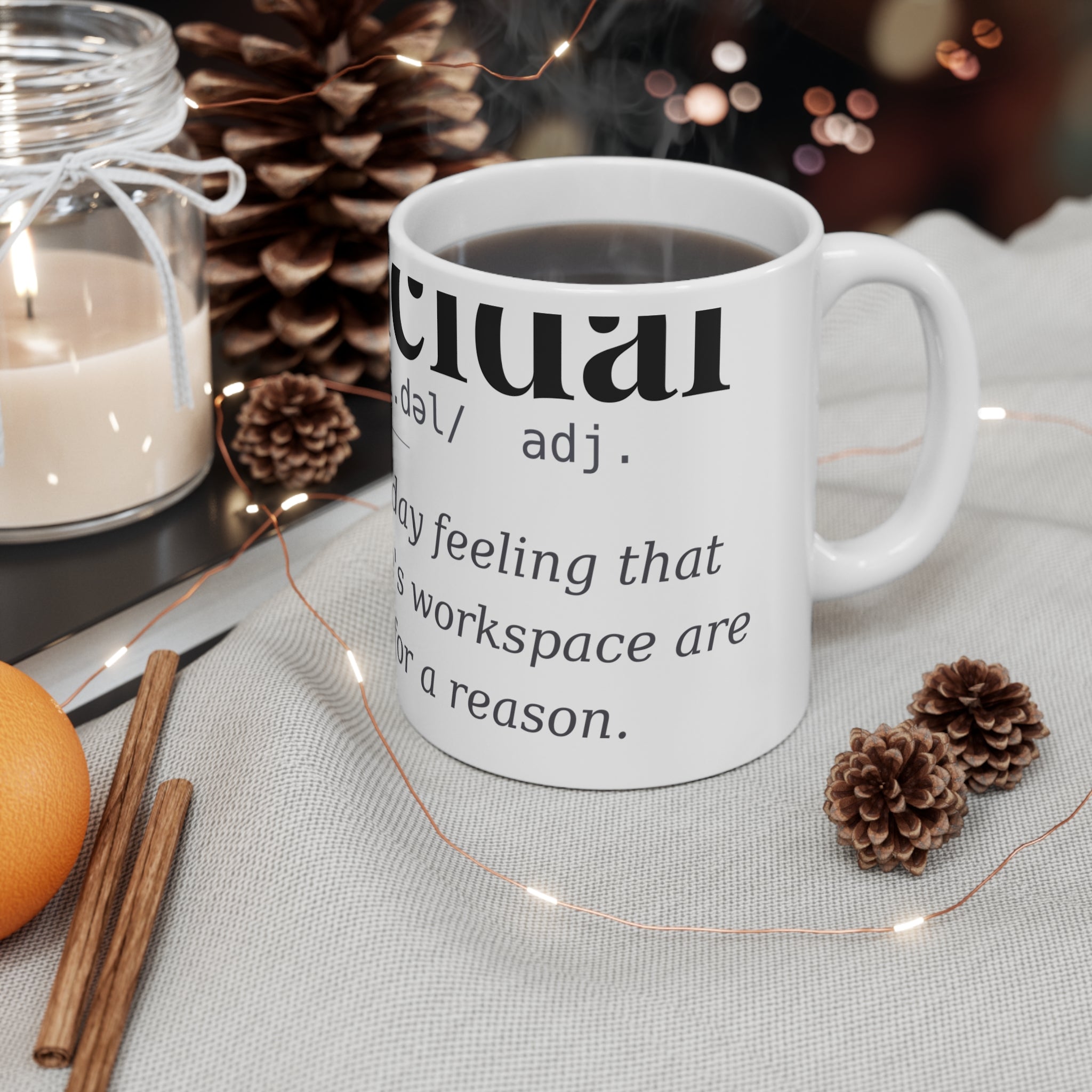 Cubicidal, Dark Definitions Mug