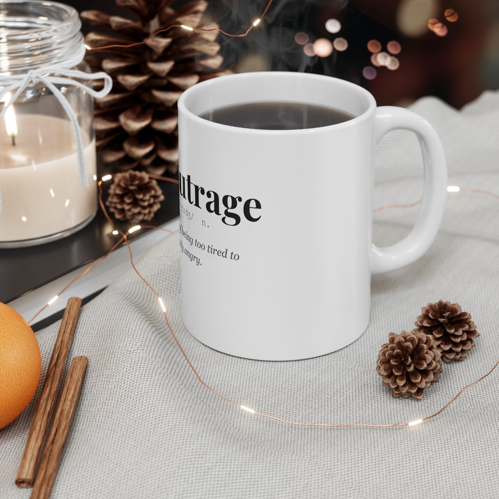 Burnoutrage — Dark Definitions Mug