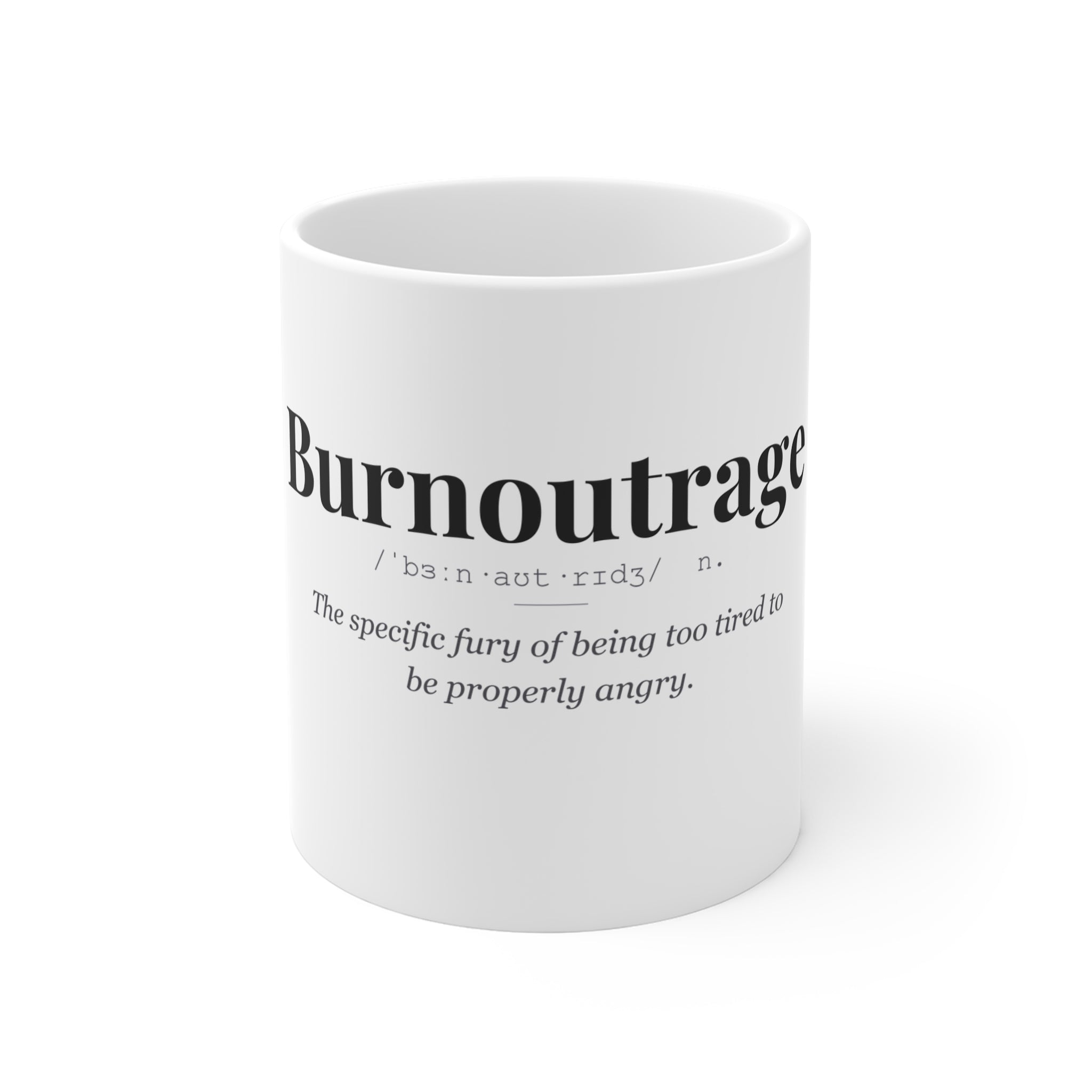 Burnoutrage, Dark Definitions Mug