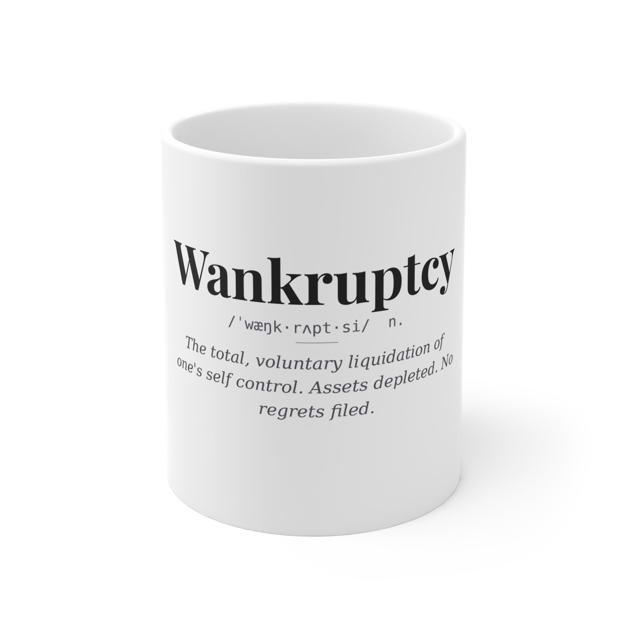 Wankruptcy, Dark Definitions Mug