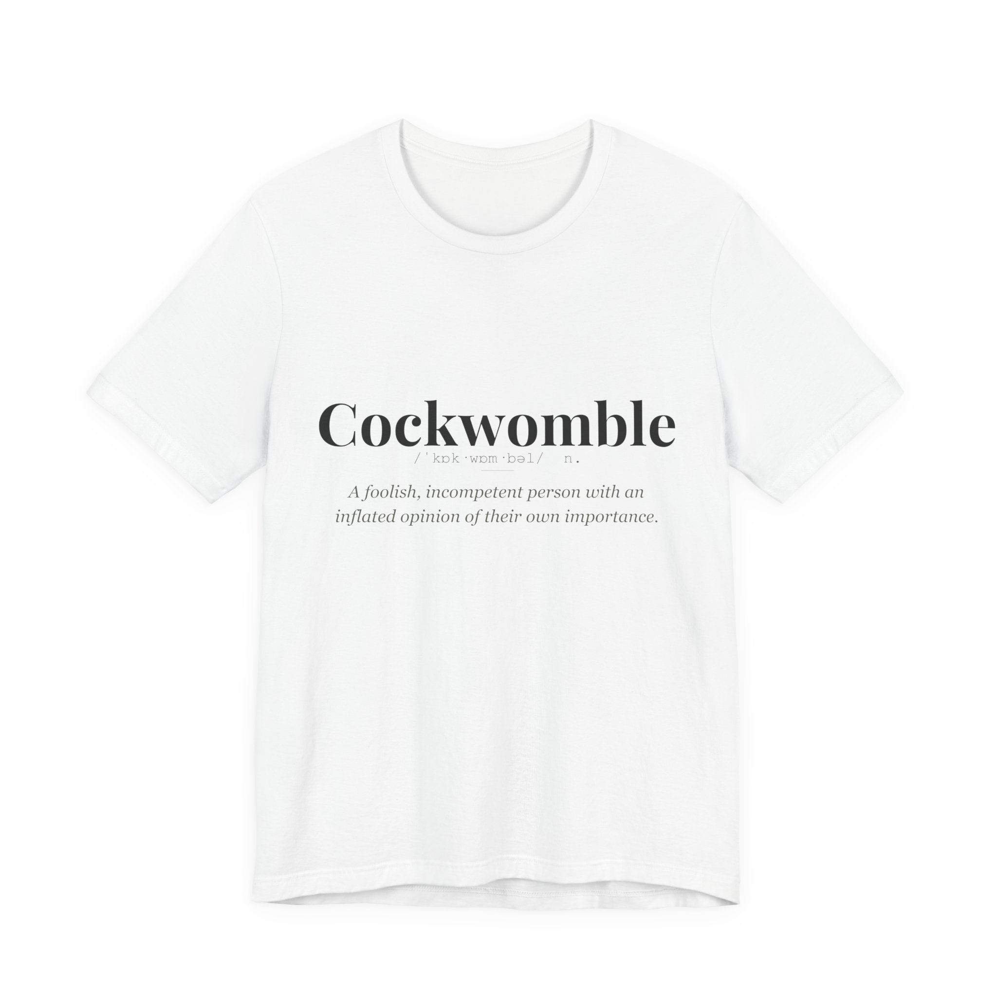Cockwomble tshirt